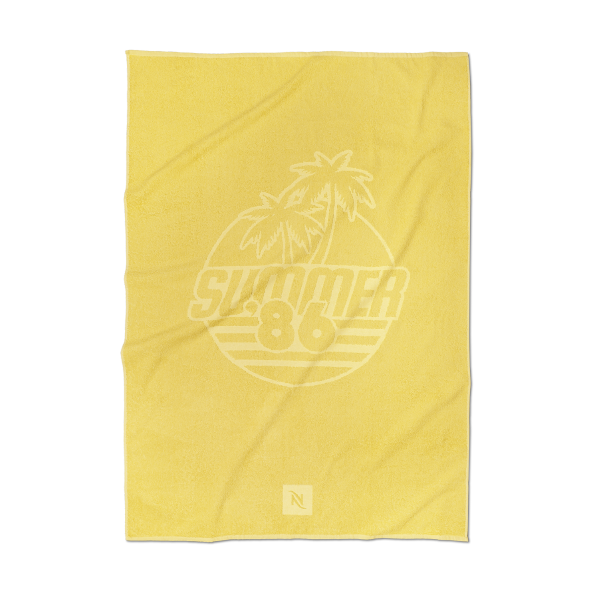Beach Towel Yuzu Yellow NESPRESSO 150×100 Cm