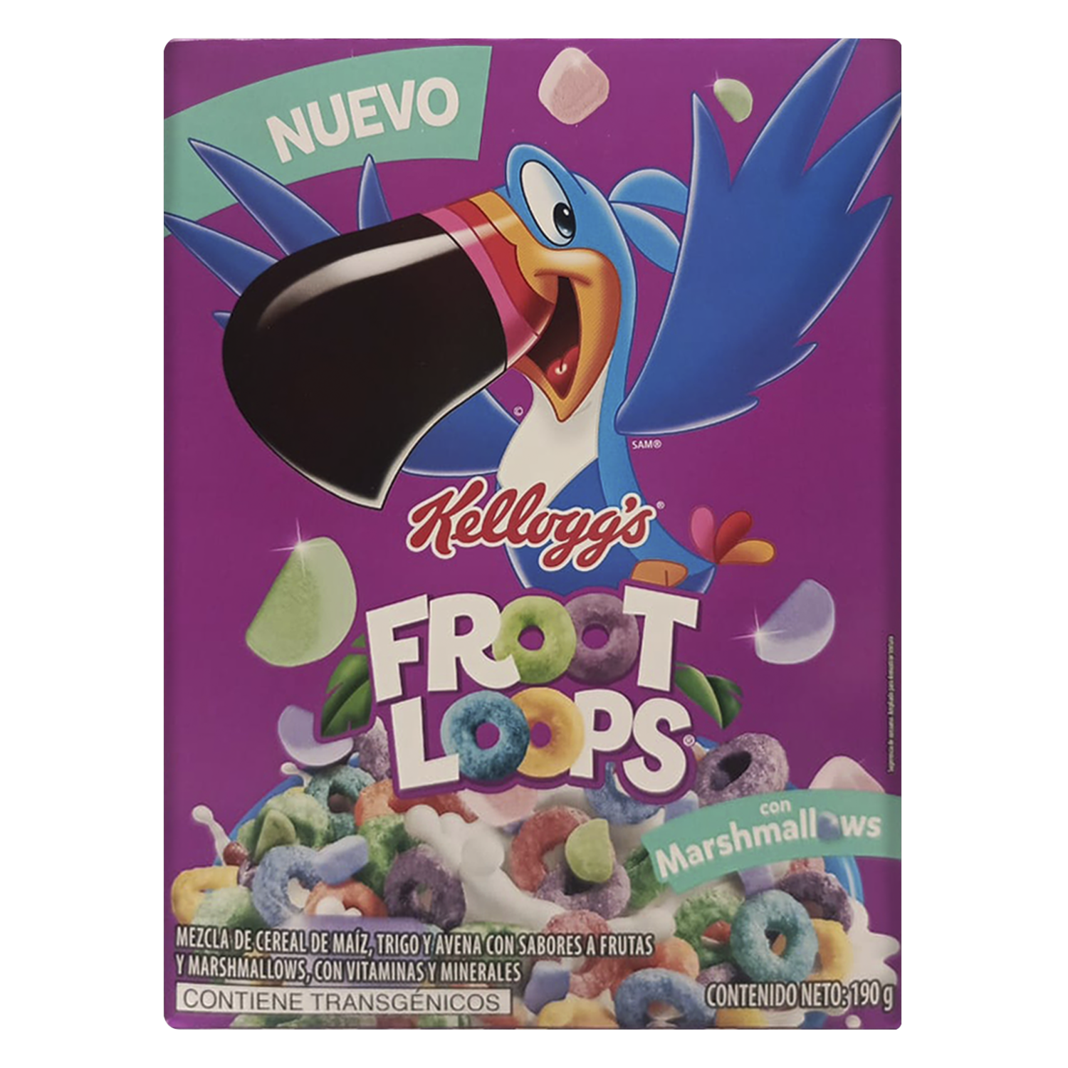 Cereal Froot Loops Malvaviscos KELLOGG’S 190 G
