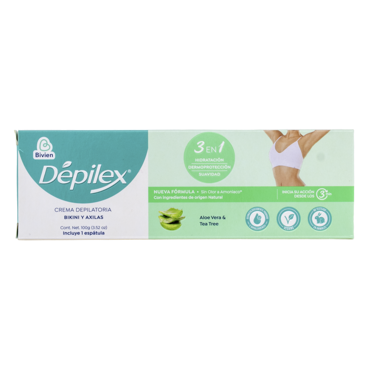 Crema Depilatoria Para Bikini DEPILEX 100 G