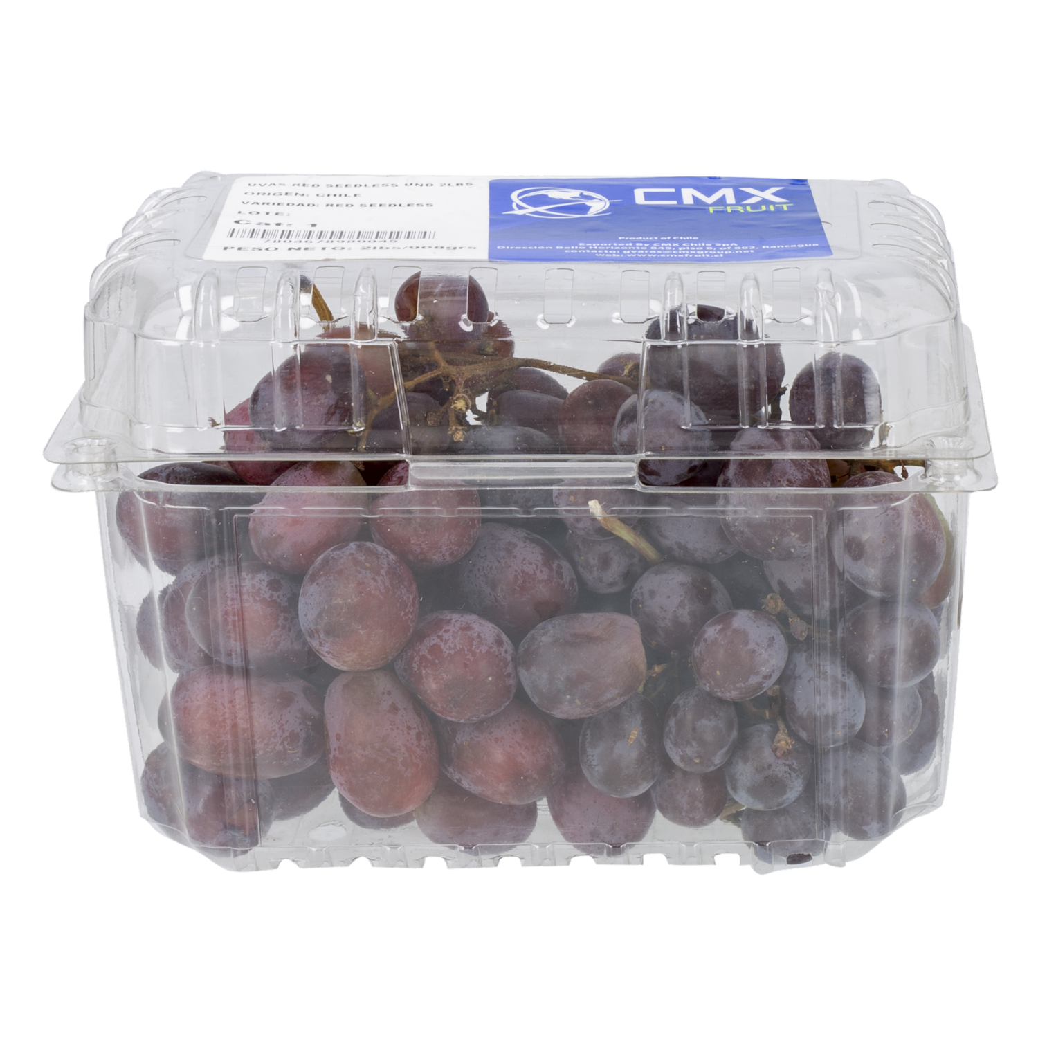 Uva Roja Empacada CF GRANEL 850-950G
