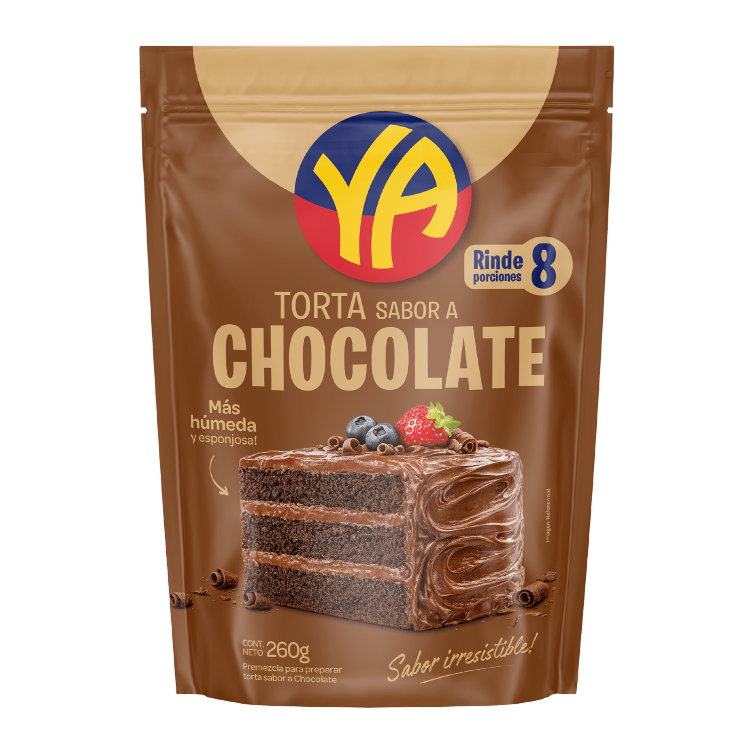 Premezcla Para Torta Mini De Chocolate YA 260 G