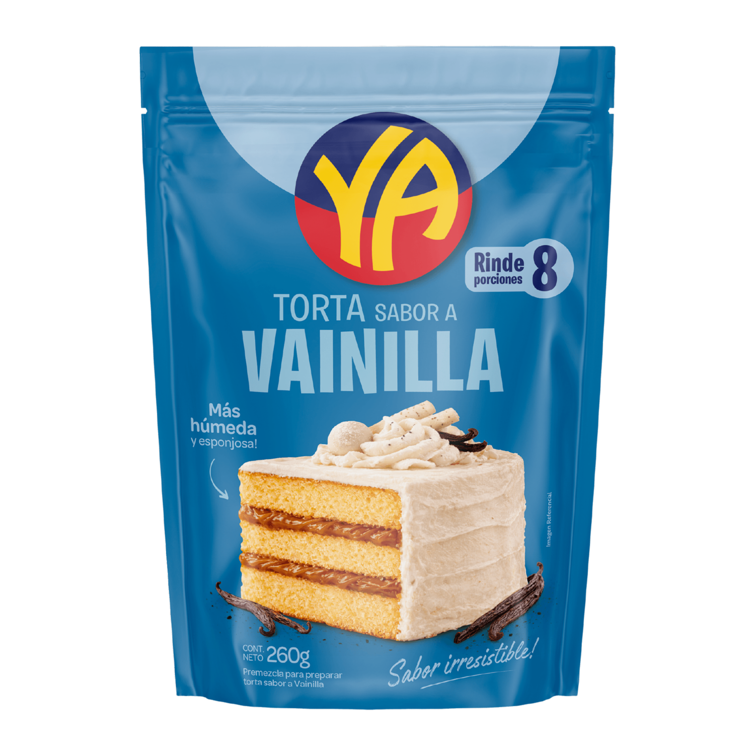 Premezcla Para Torta Mini De Vainilla YA 260 G