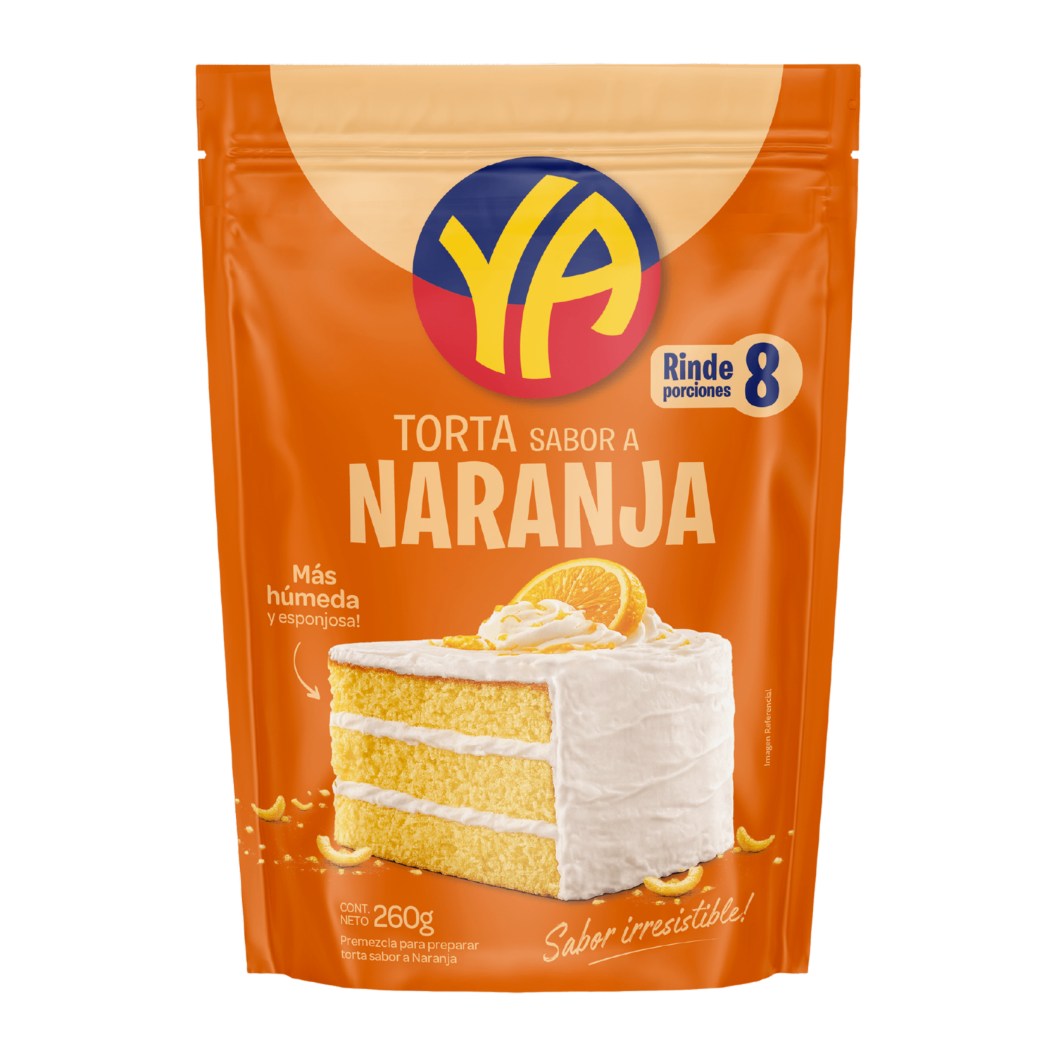 Premezcla Para Torta Mini De Naranja YA 260 G