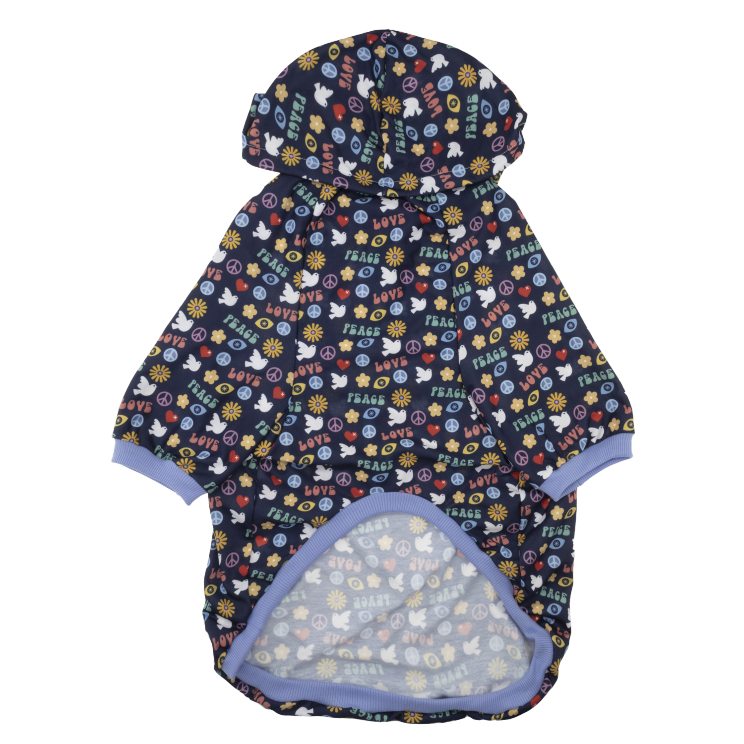 Hoddie Para Perro Hoodie Hippie Xxl THE PET FACTORY XXL