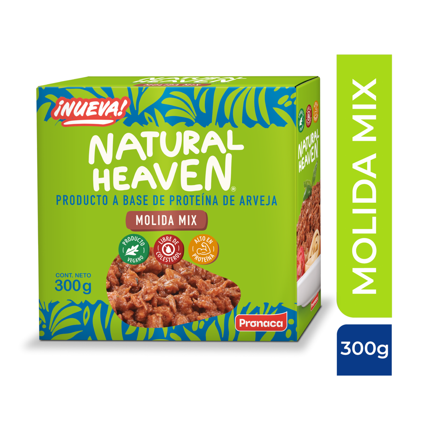 Molida Mix A Base De ProteínaDe Arveja NATURAL HEAVEN 300 G