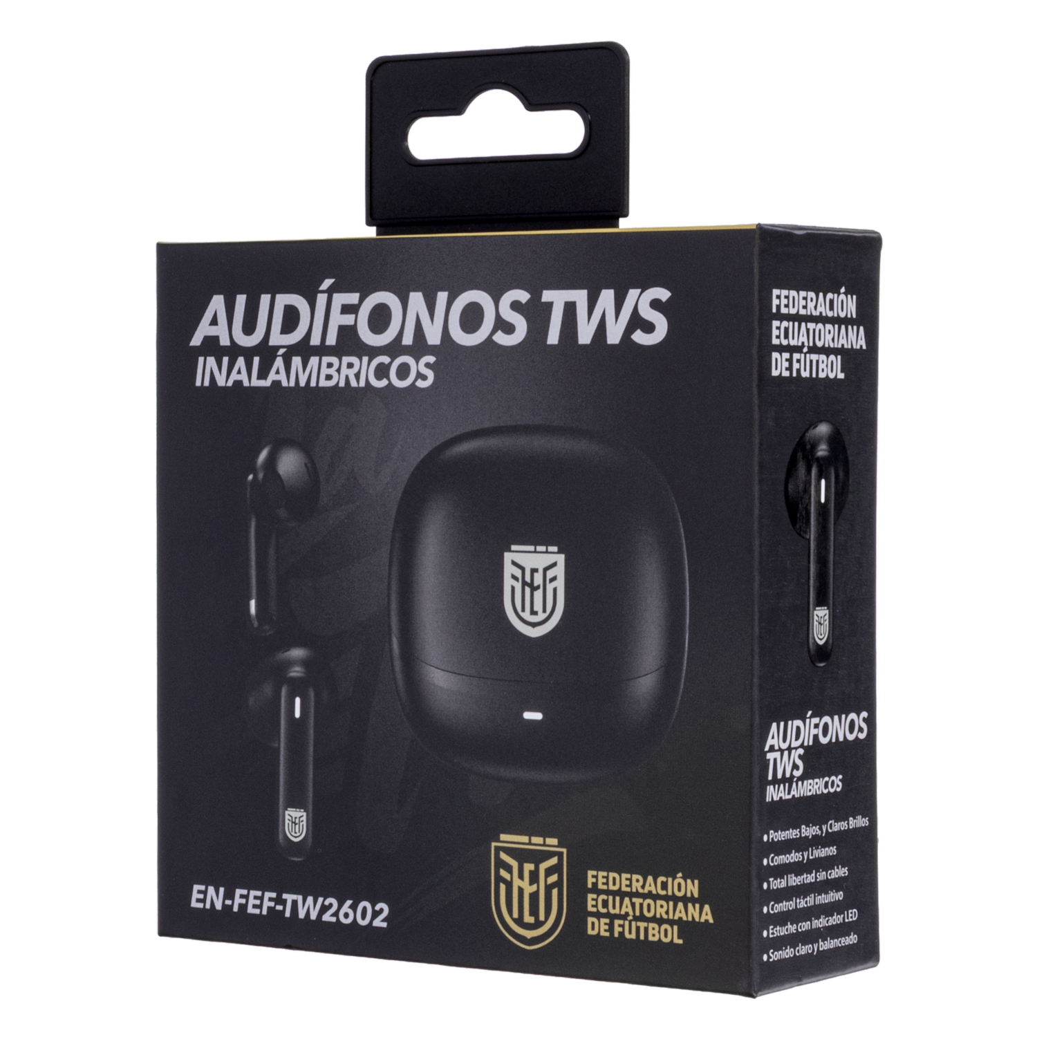 Audífonos Tws Touch Modelo EN-FEF-TW2602 FEF Inalámbricos