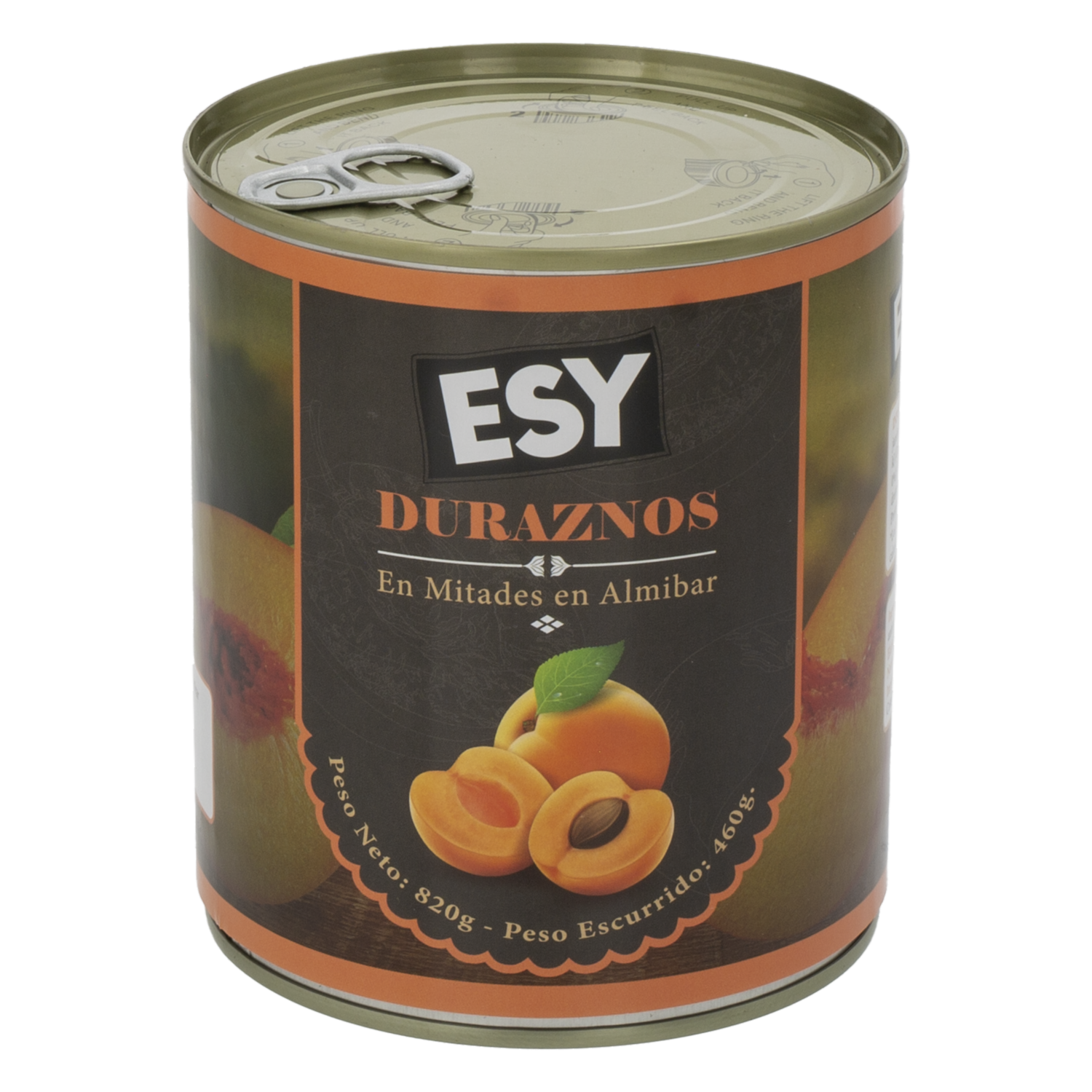Duraznos Mitades En Almíbar ESY 820 G
