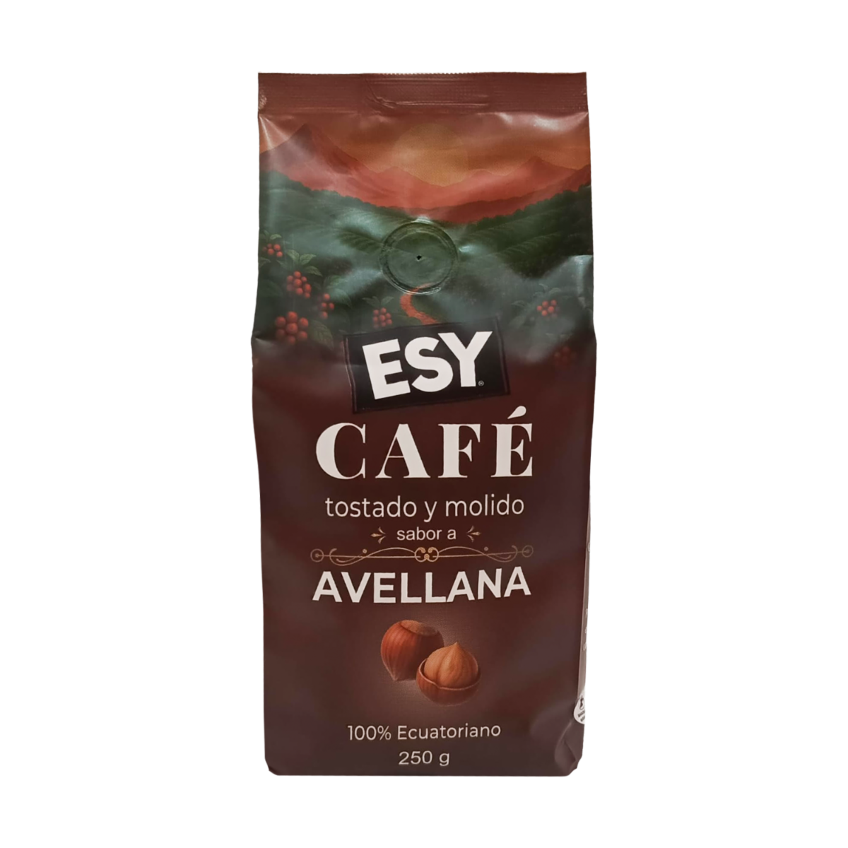 Café Tostado Y Molido Sabor A Avellana ESY 250 G