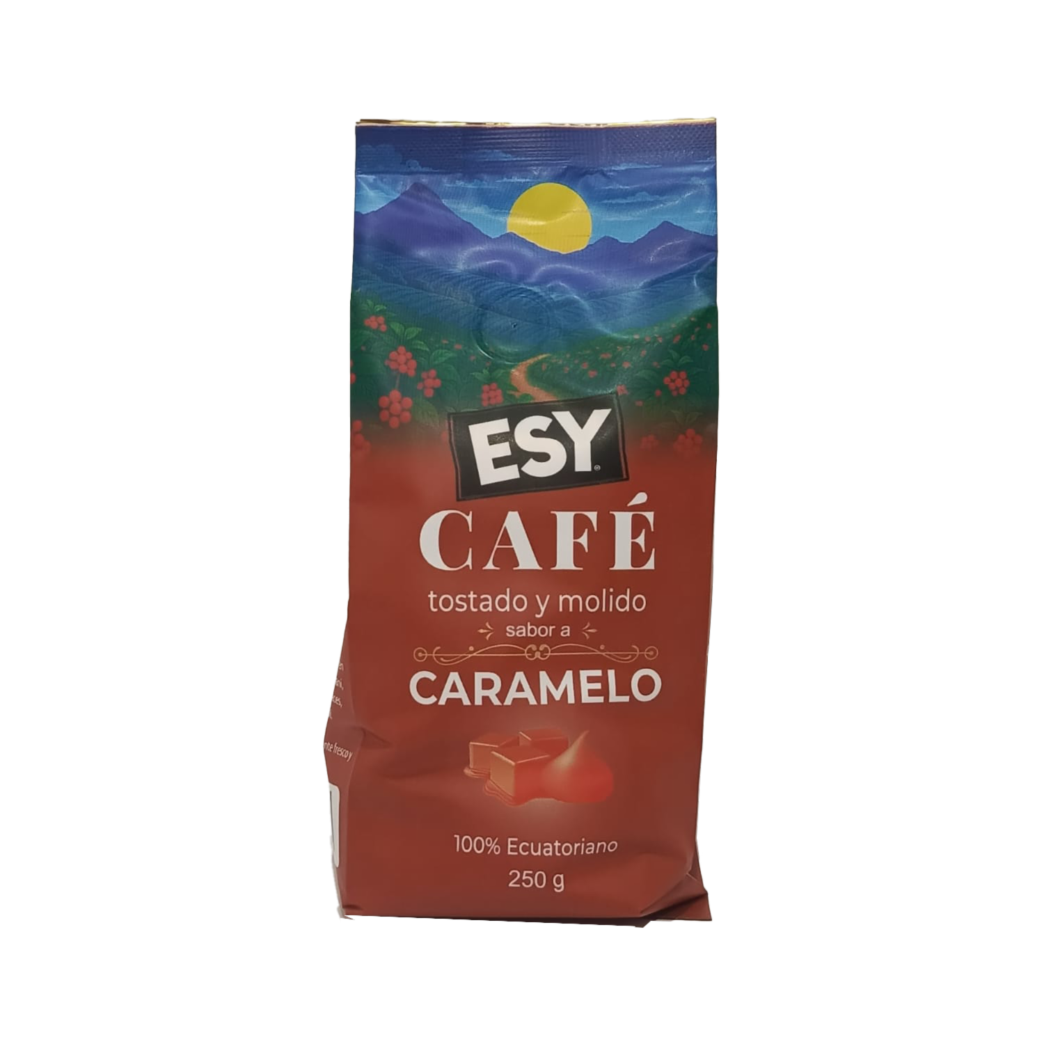 Café Tostado Y Molido Sabor A Caramelo ESY 250 G