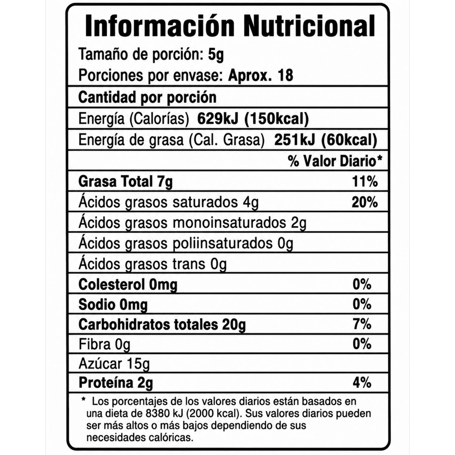 Chocolate En Barra Con Sabor A Vainilla ESY 90 G