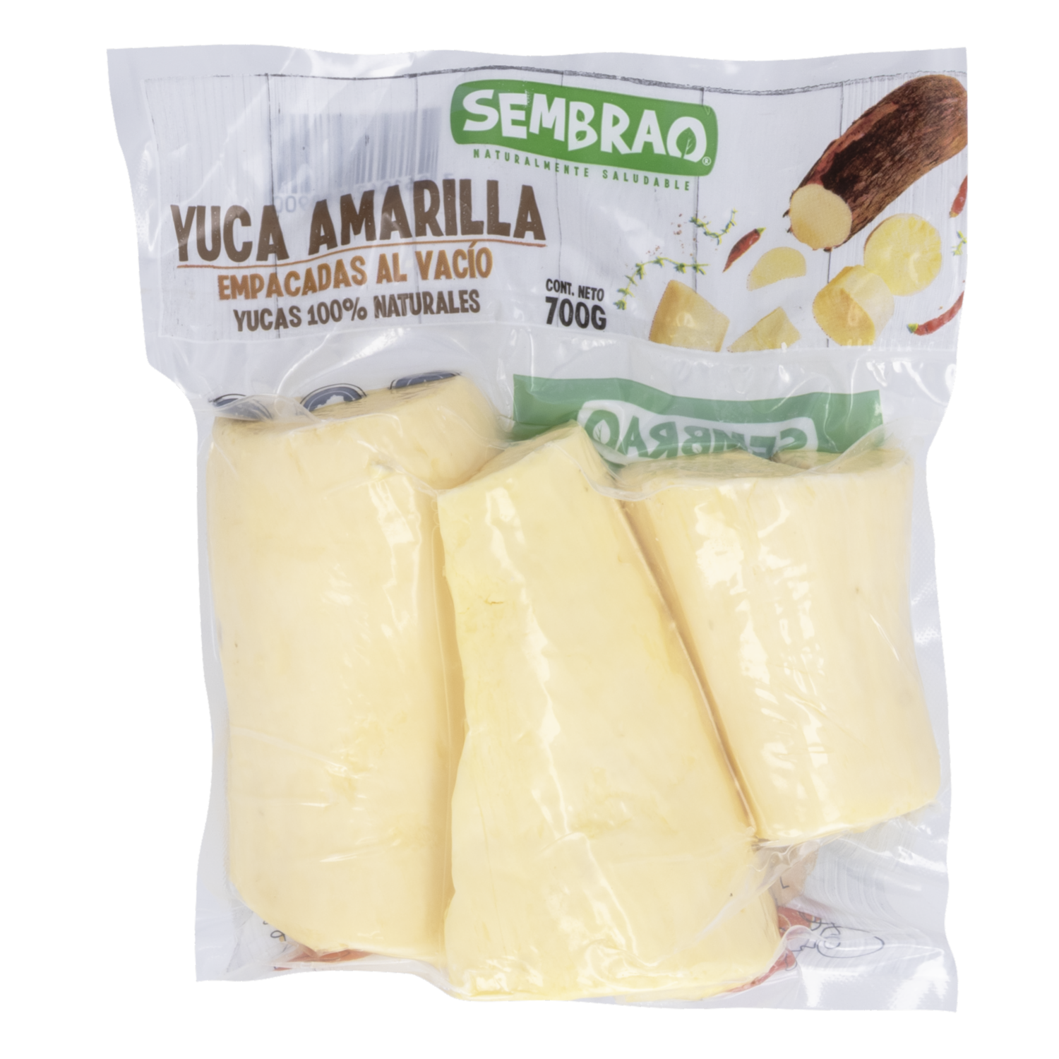 Yuca Amarilla Picada SEMBRAO 700G