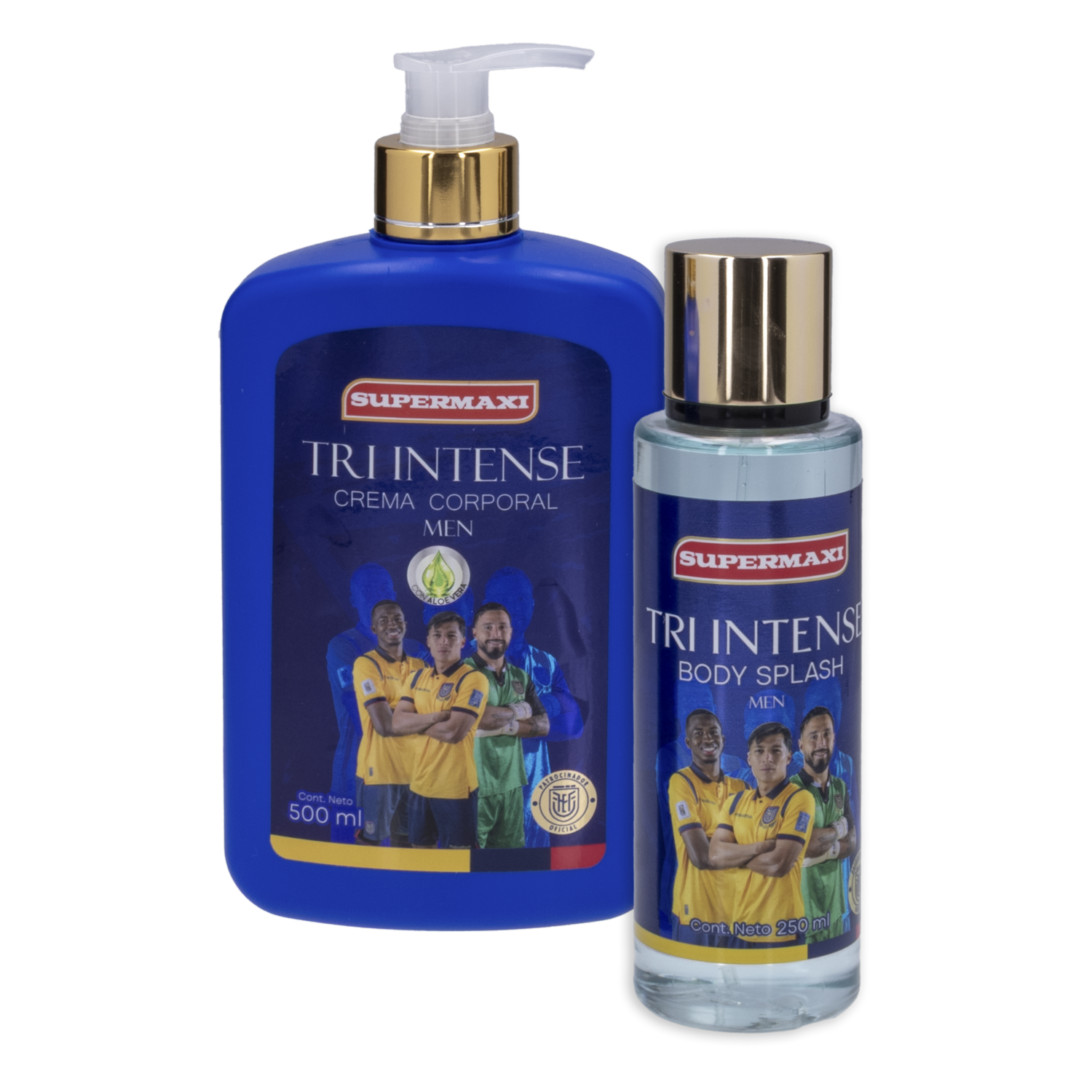 Set Para Hombres Splash+Crema Corporal Tri Intense FEF 750 Ml