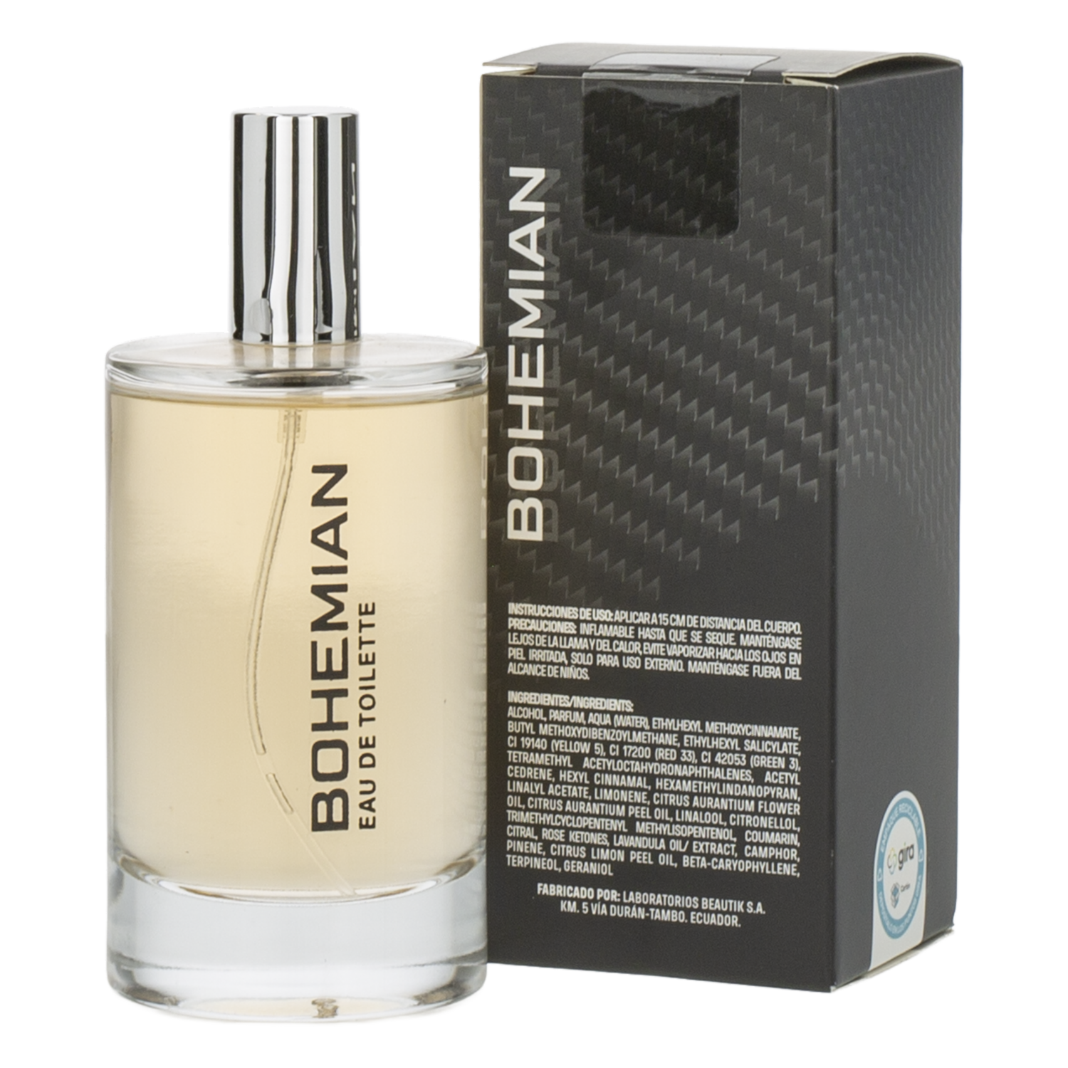 Fragancia Para Caballero Bohemian SIMPLI Edt