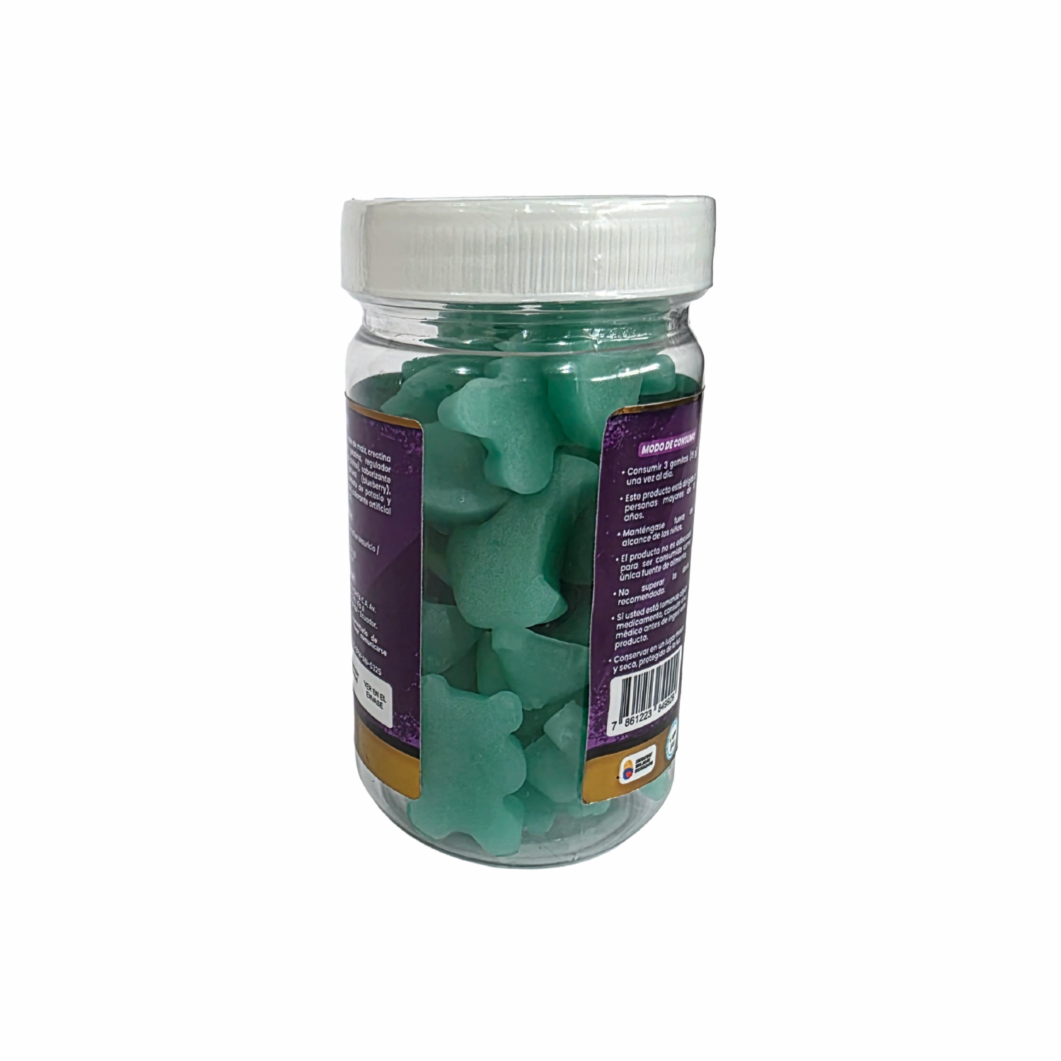 Creatina En Gomitas Sabor A Blueberry ESY 150 G