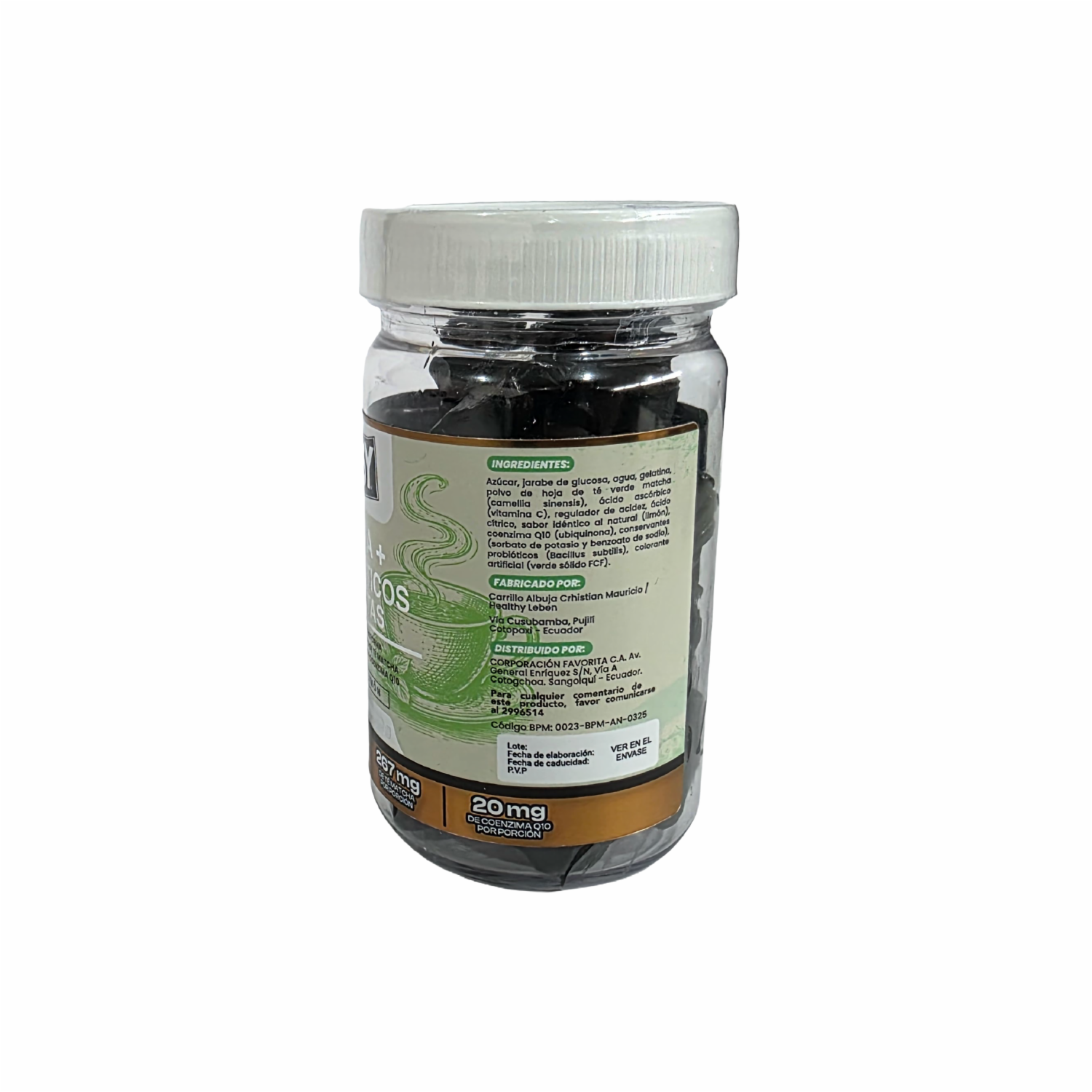 Matcha Y Probióticos Sabor Limón ESY 150 G