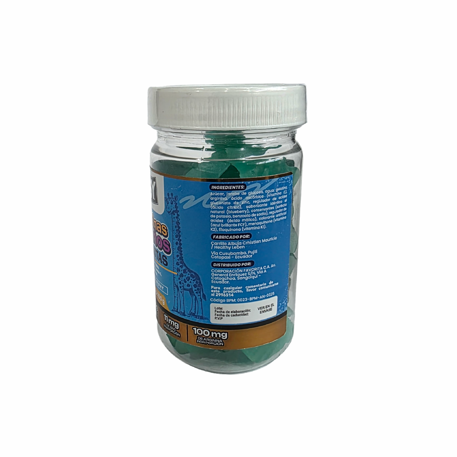 Vitaminas Para Niños Sabor Blueberry ESY 150 G