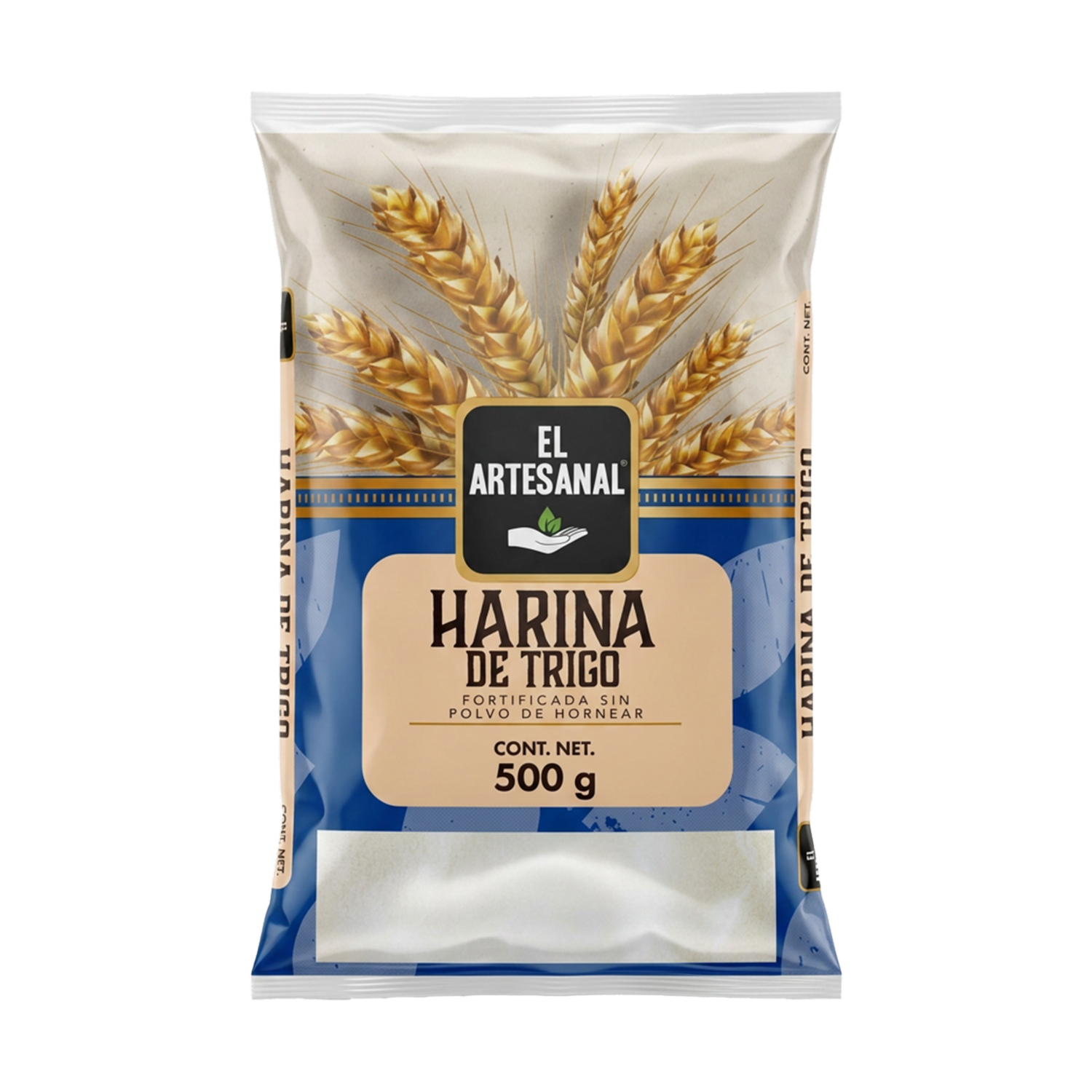 Harina Sin Polvo De Hornear EL ARTESANAL 500 G