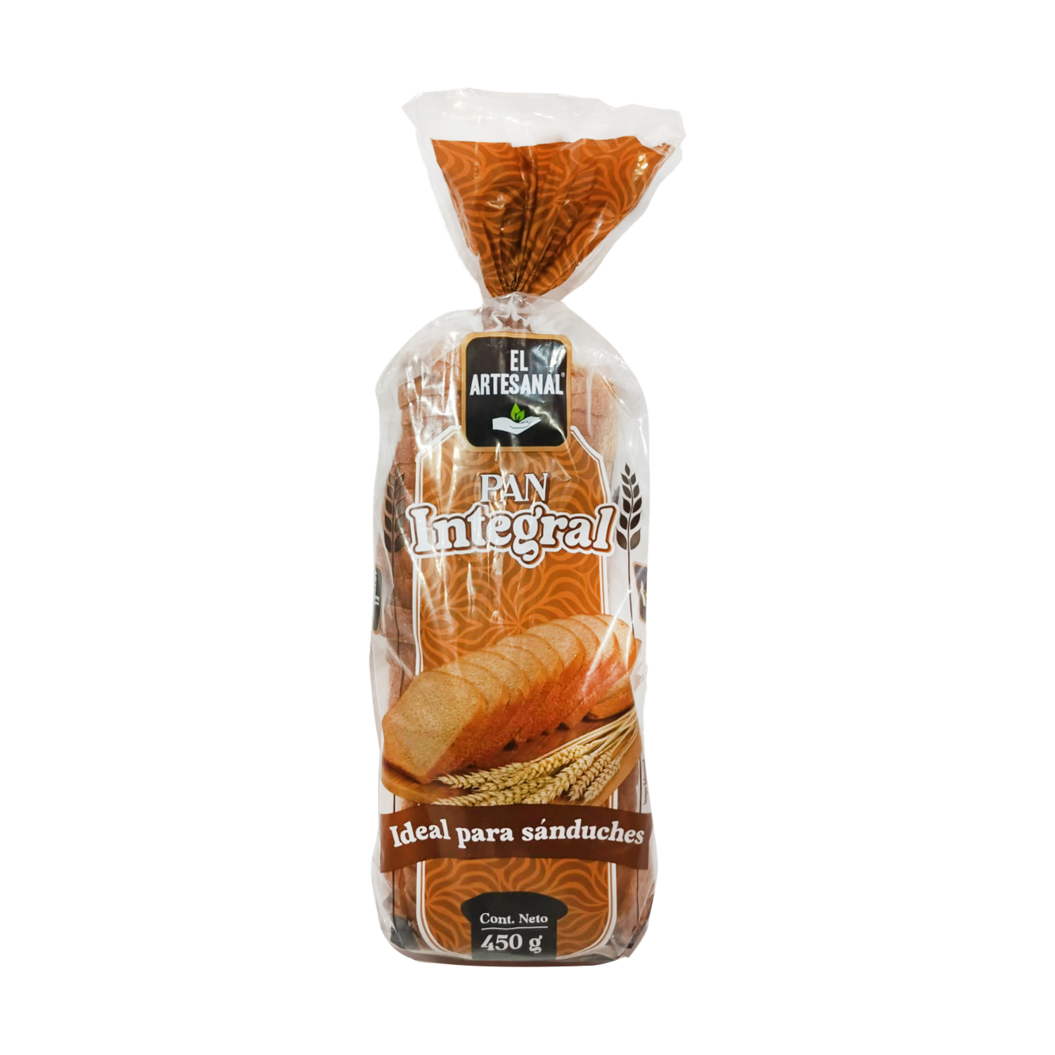 Pan Integral Rebanado EL ARTESANAL 450 G