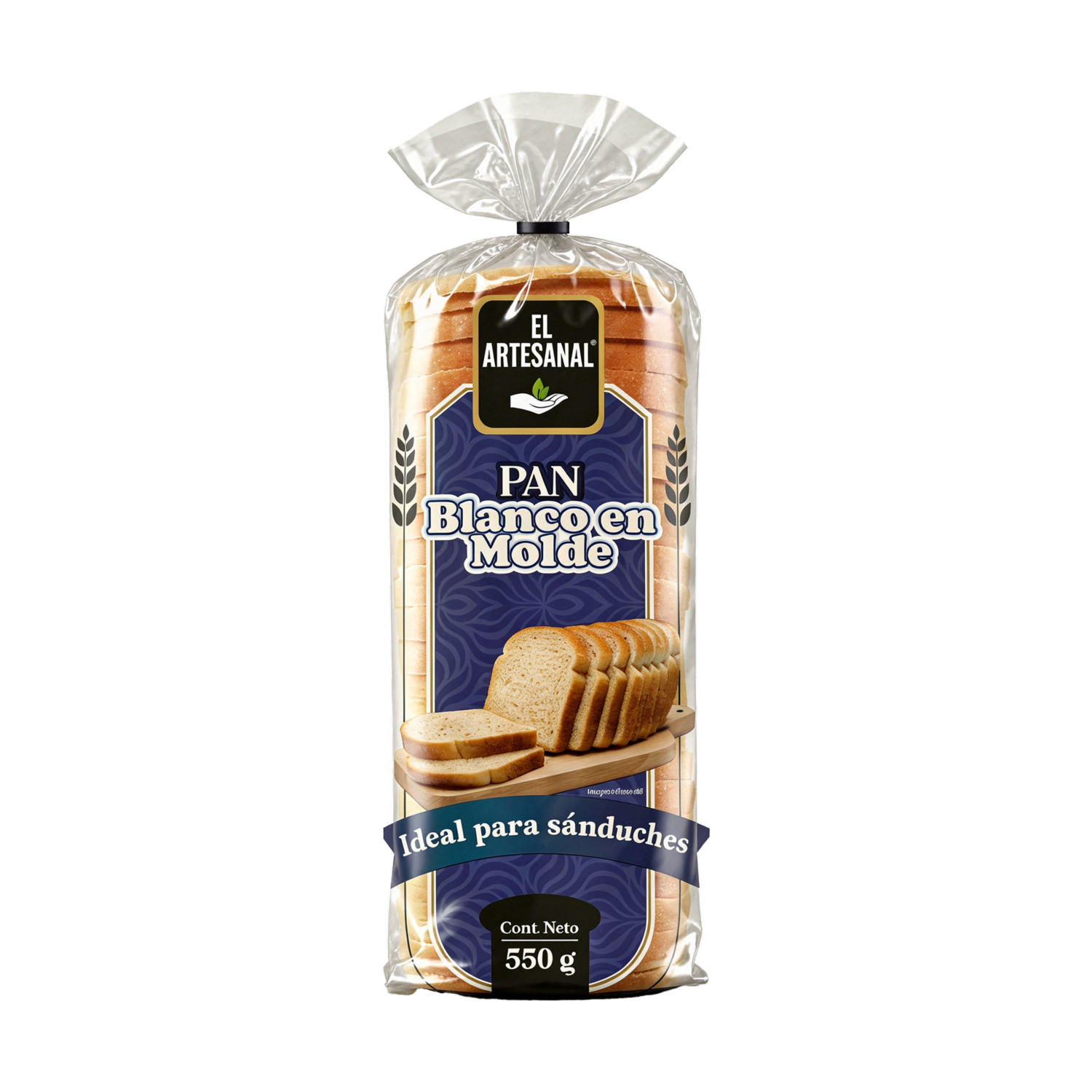 Pan Blanco Clásico EL ARTESANAL 550 G