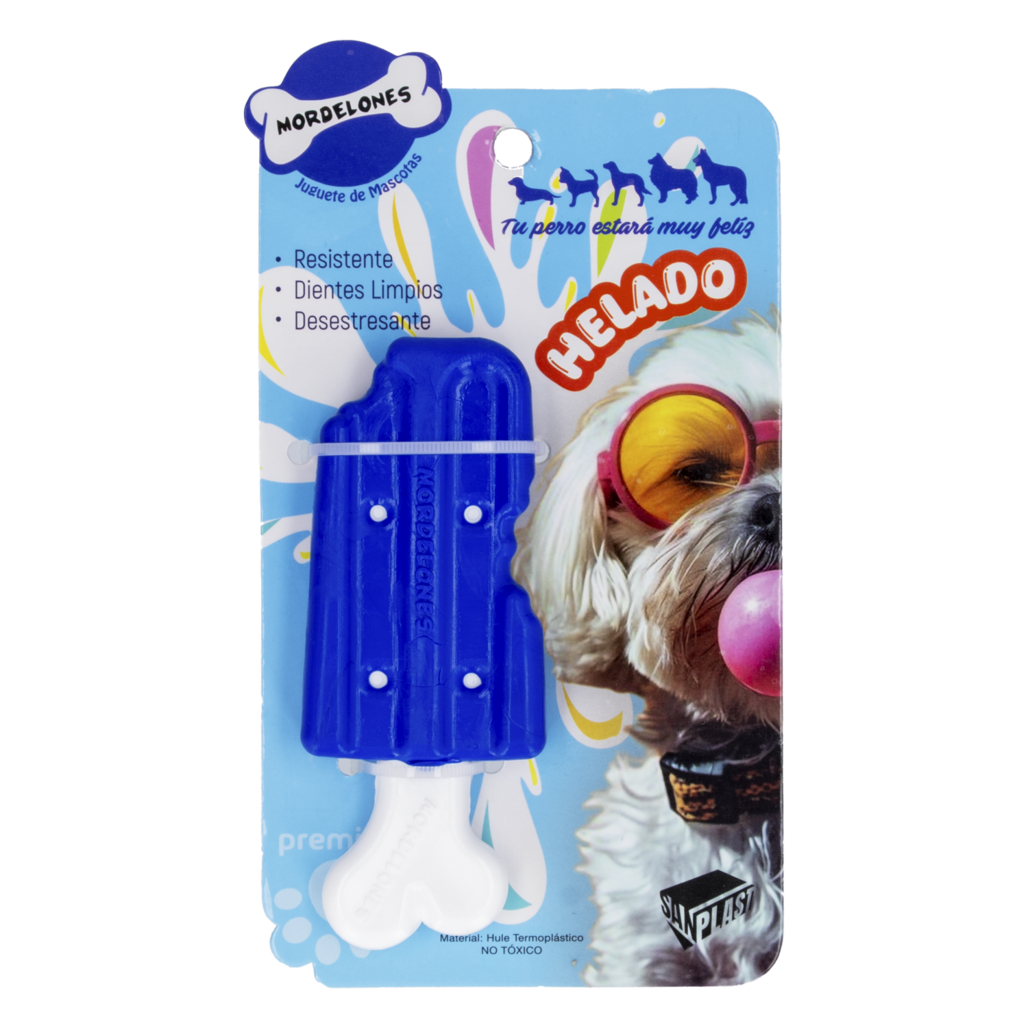 Juguete Para Perro Juguete Helado MORDELONES 12X7 Cm