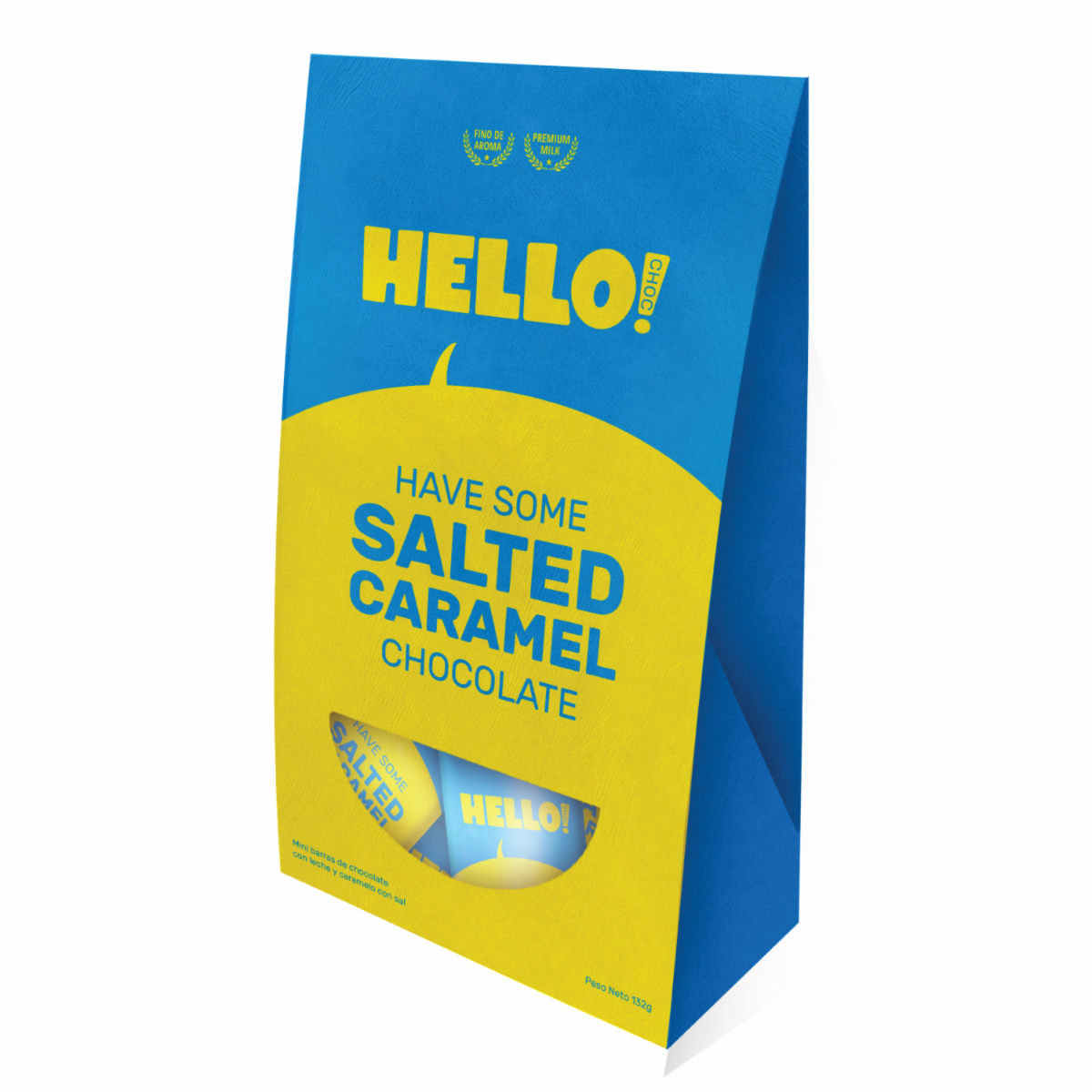 Chocolate Con Leche Y Caramelo De Sal HELLO CHOC 132 G