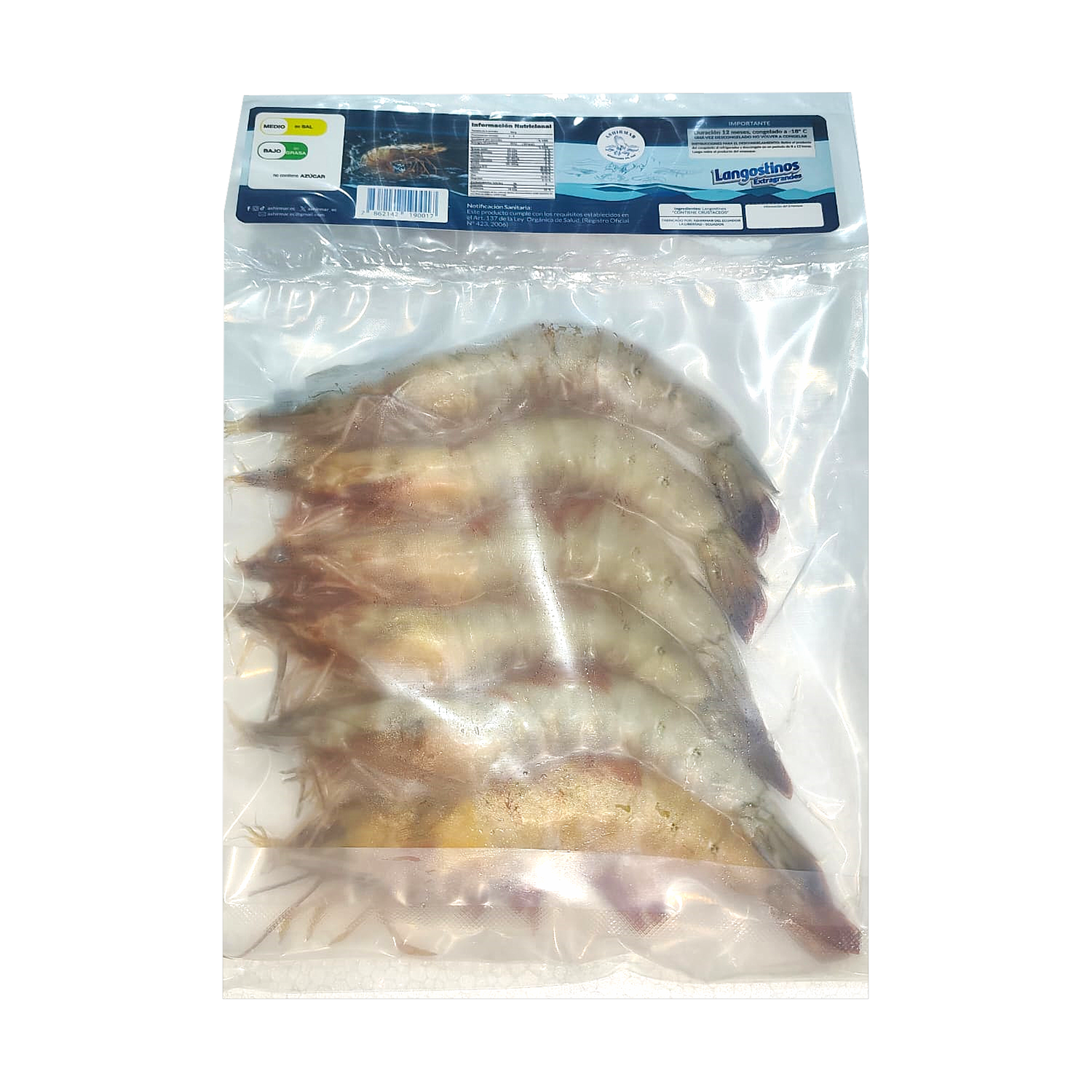 Langostinos Congelados ASHIRMAR 454 G