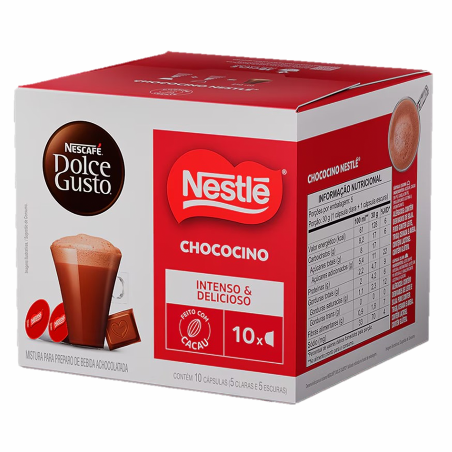 Café En Cápsulas Sabor Chococino NESCAFÉ DOLCE GUSTO 150 G