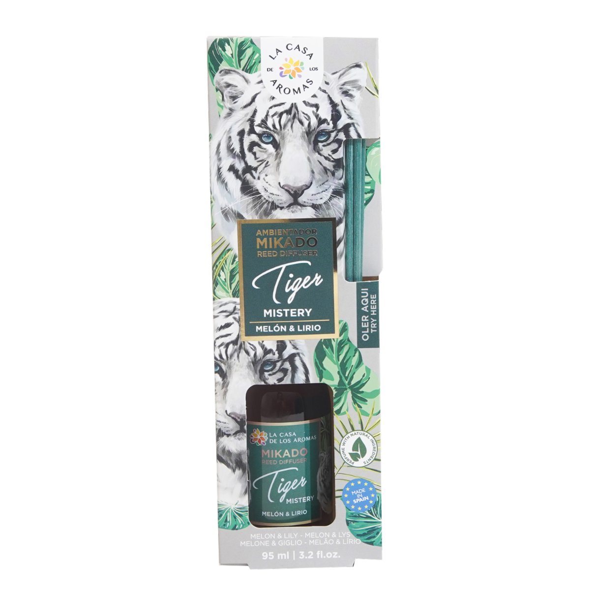 Ambientador Mikado Tiger Mistery LA CASA DE LOS AROMAS 95 Ml