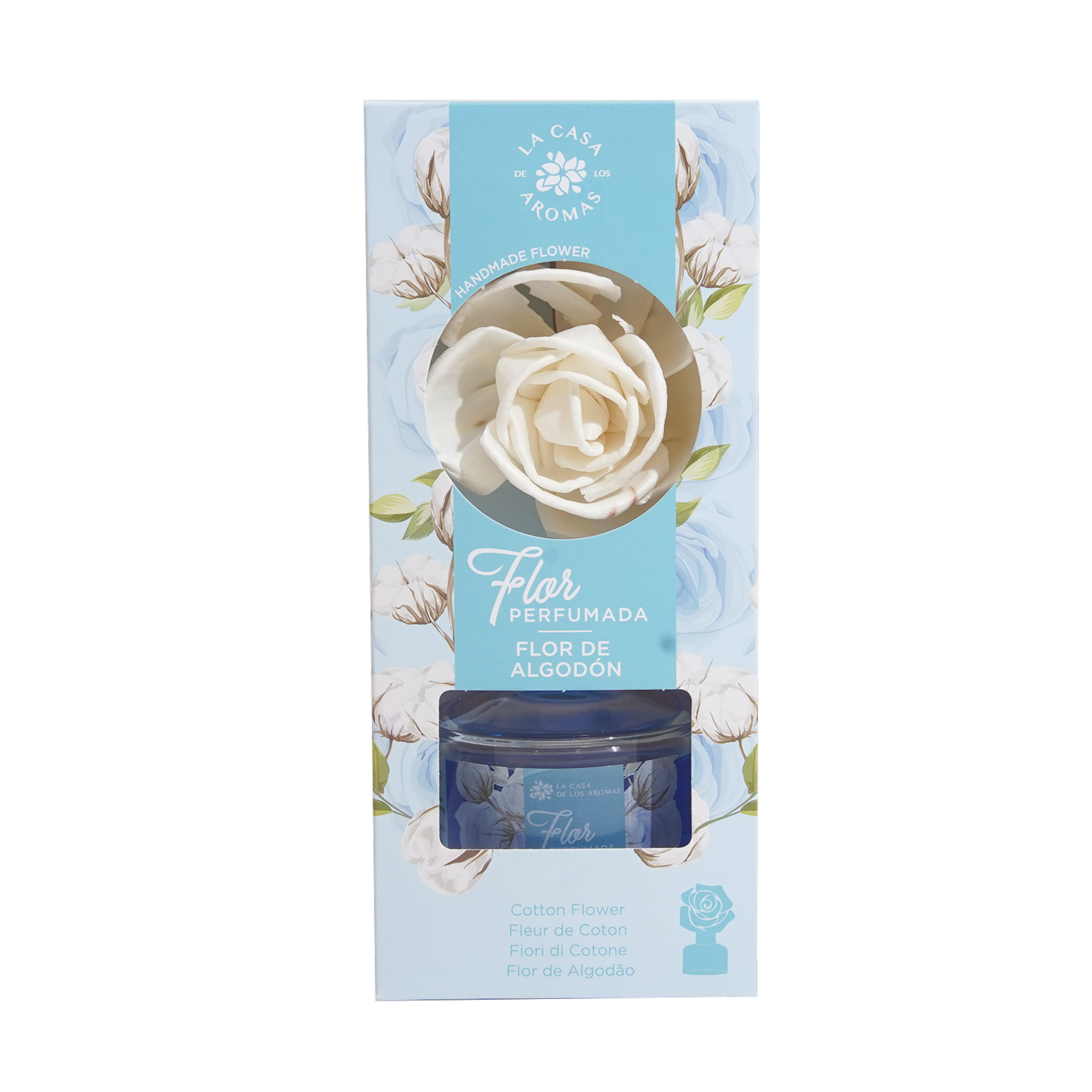 Flor Perfumada Flor De Algodón LA CASA DE LOS AROMAS 65 Ml