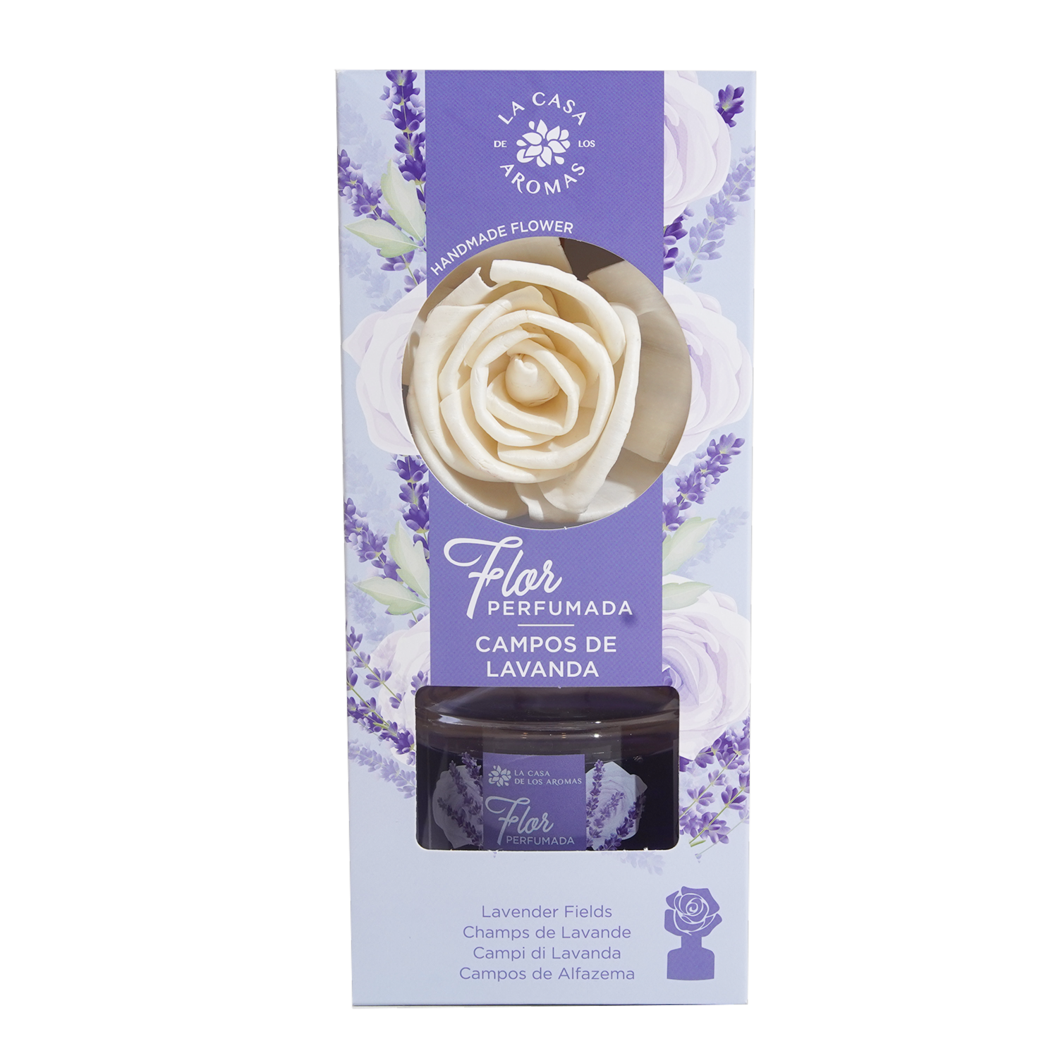 Flor Perfumada Campos De Lavanda LA CASA DE LOS AROMAS 65 Ml