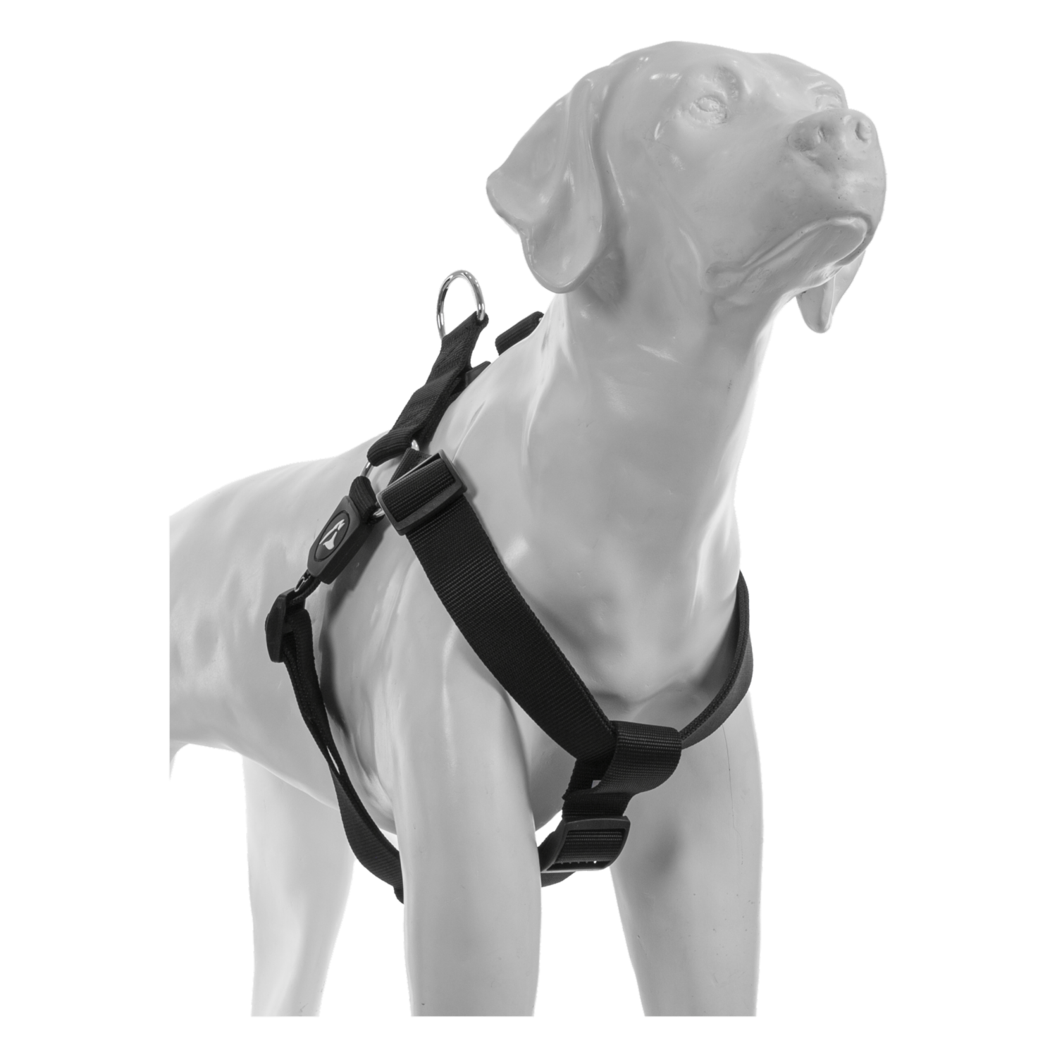 Arnés Para Perro Triangular De Nylon Color Negro DOCO Talla Extra Grande