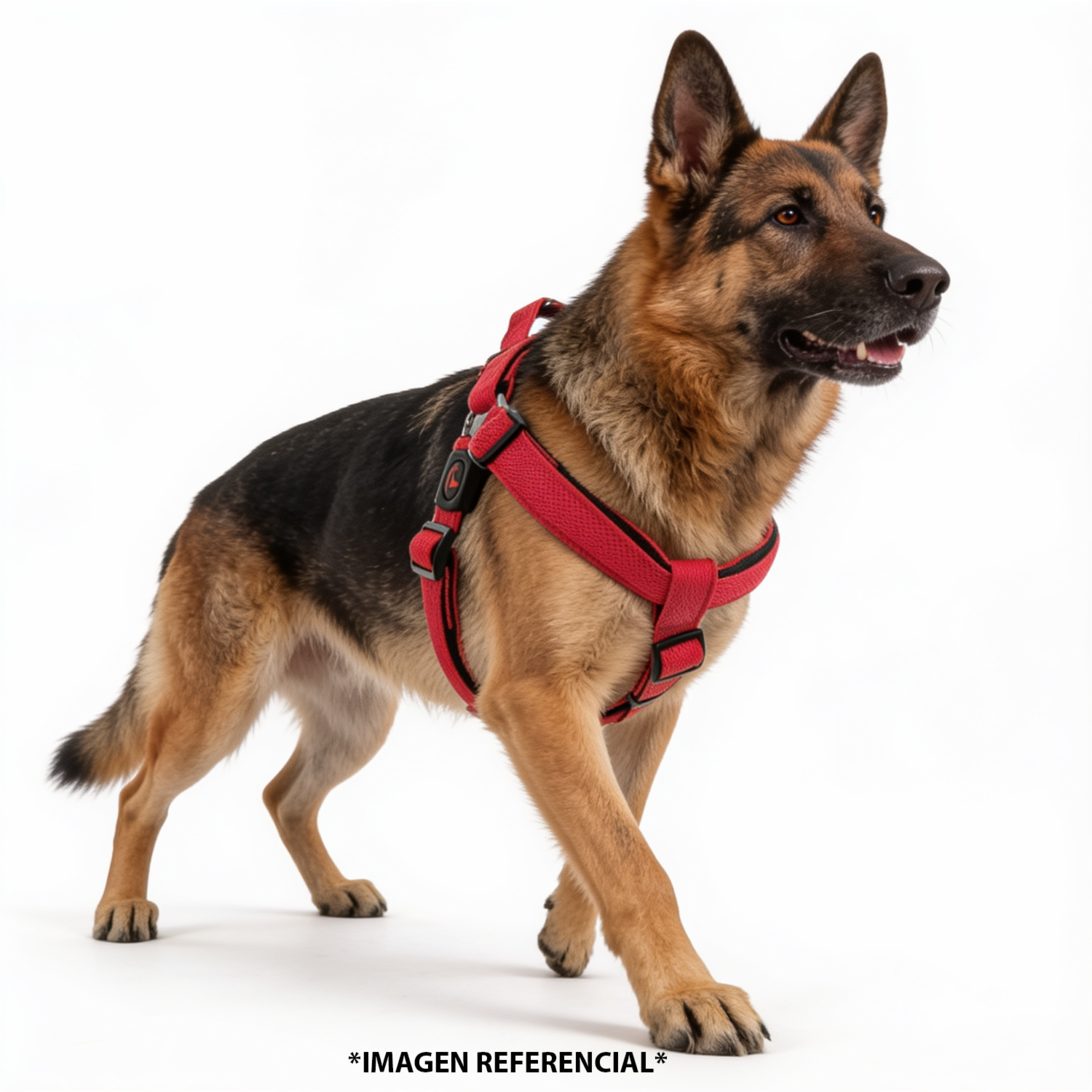 Arnés Para Perro Triangular De Nyon Texturizado Color Rosado DOCO Talla Grande