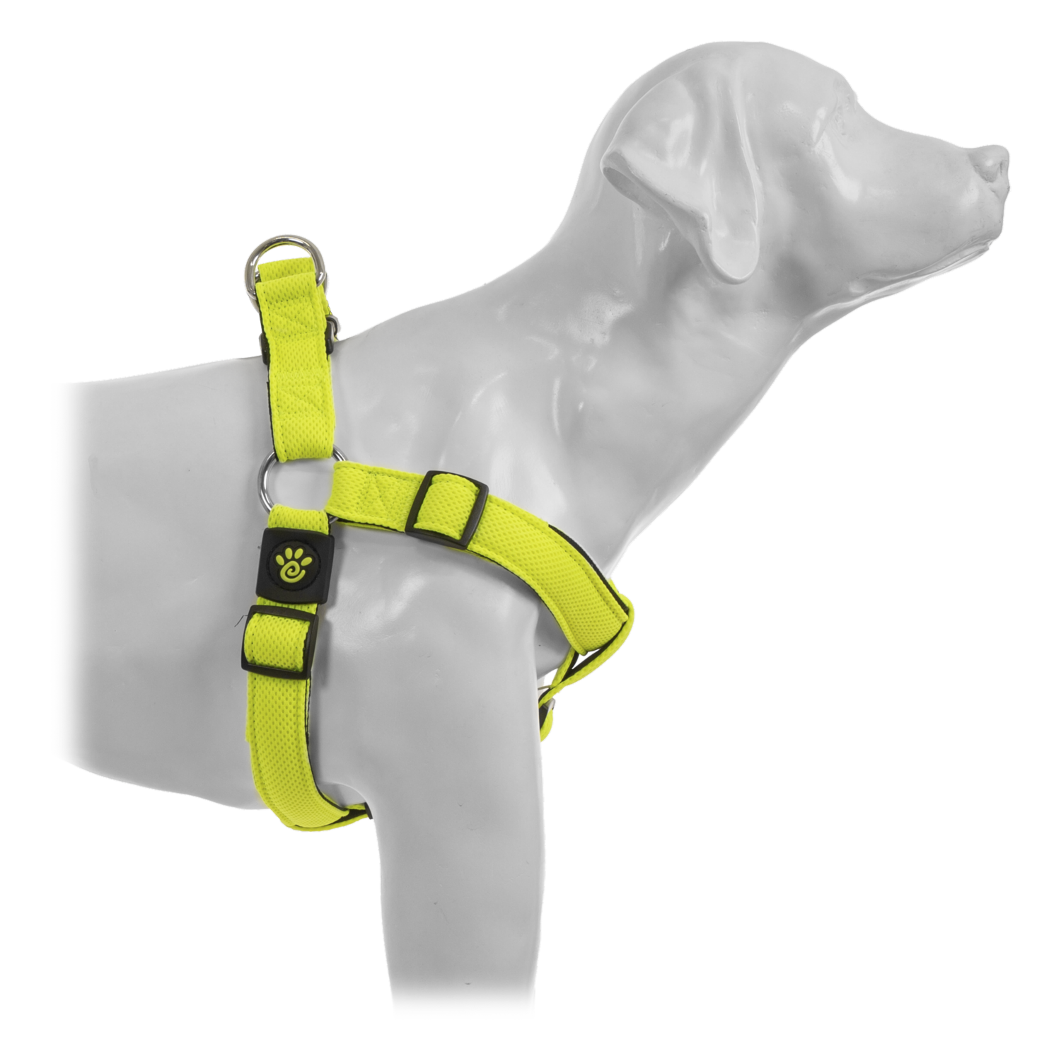 Arnés Para Perro Triangular De Nyon Texturizado Color Verde DOCO Talla Grande