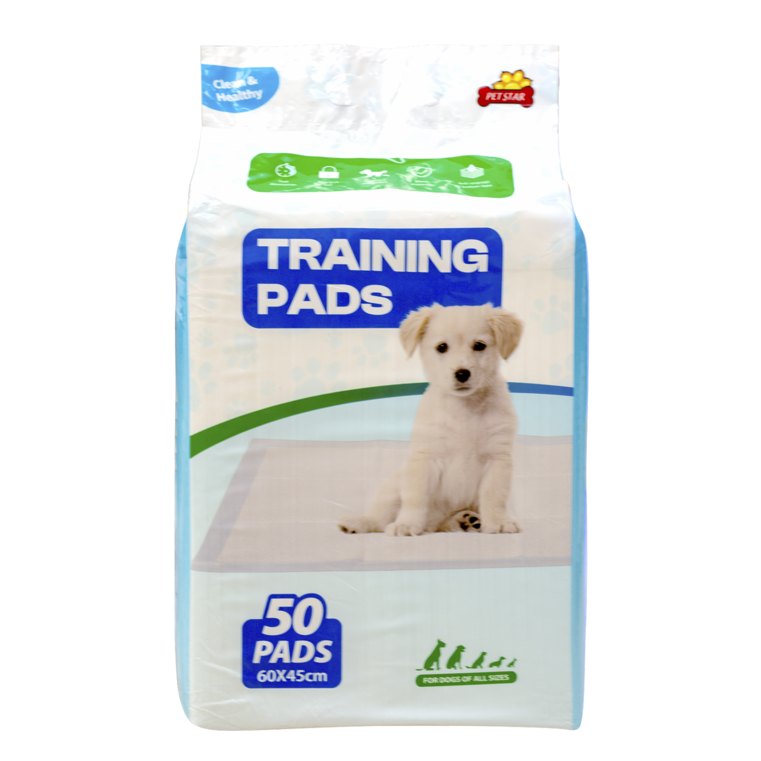 Pads Para Mascota De Entrenamiento 60X45 Cm PET STAR X50 Uds