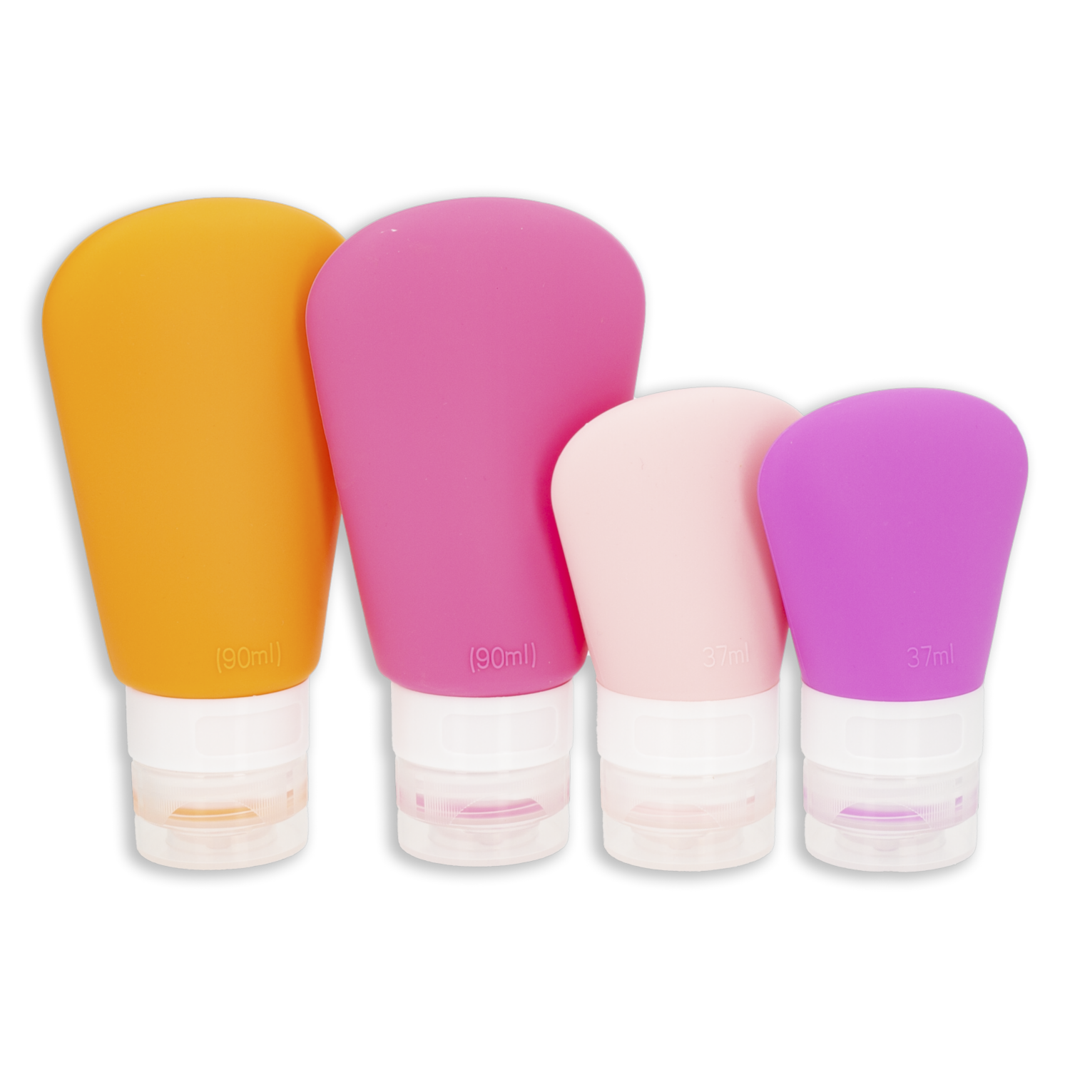 Frascos Para Viaje Flexibles JOIA 4 Piezas