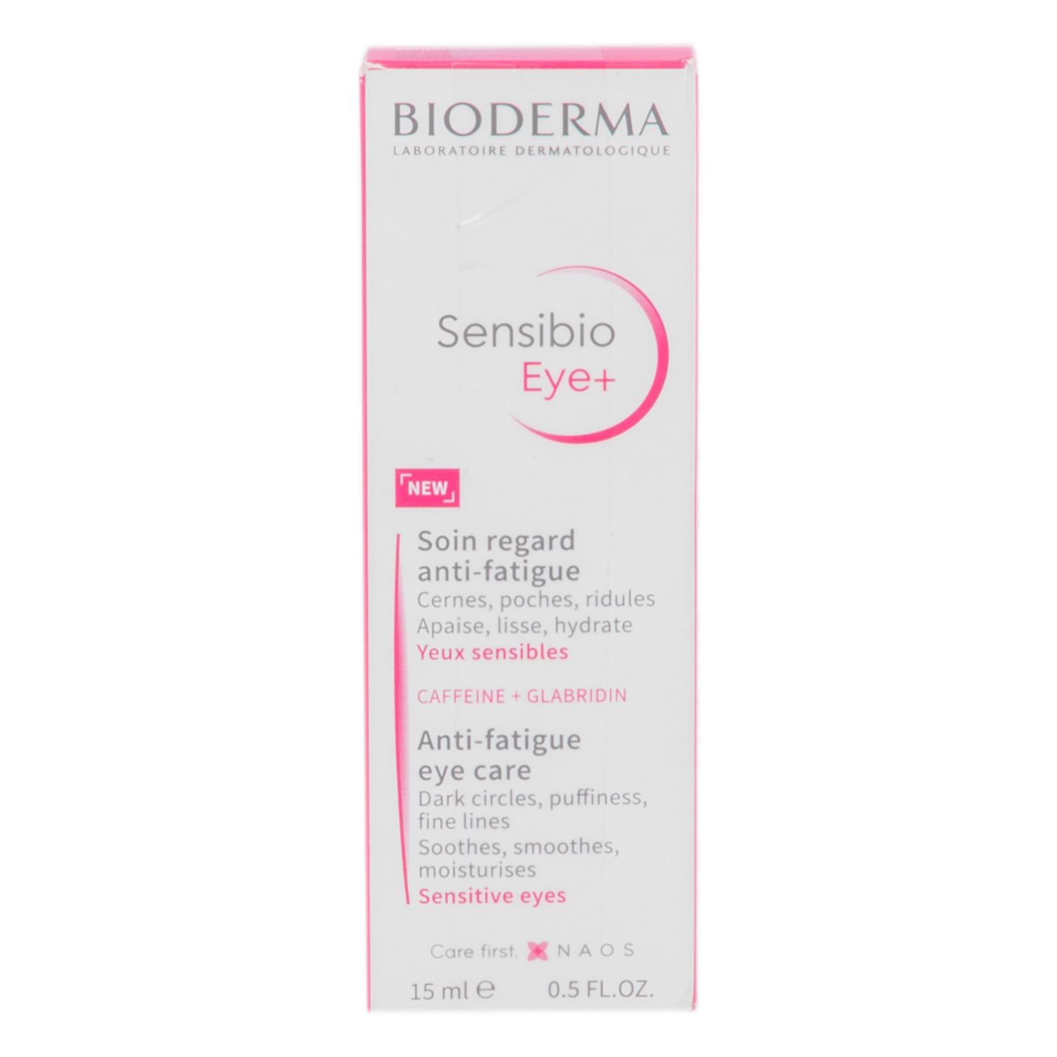 Contorno de ojos Con Triple Acción Antifatiga Sensibio BIODERMA 15 Ml