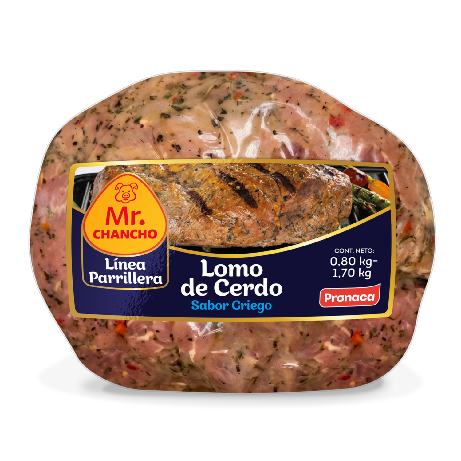 Lomo De Cerdo Parrillero Sabor Griego MR. CHANCHO Al Peso