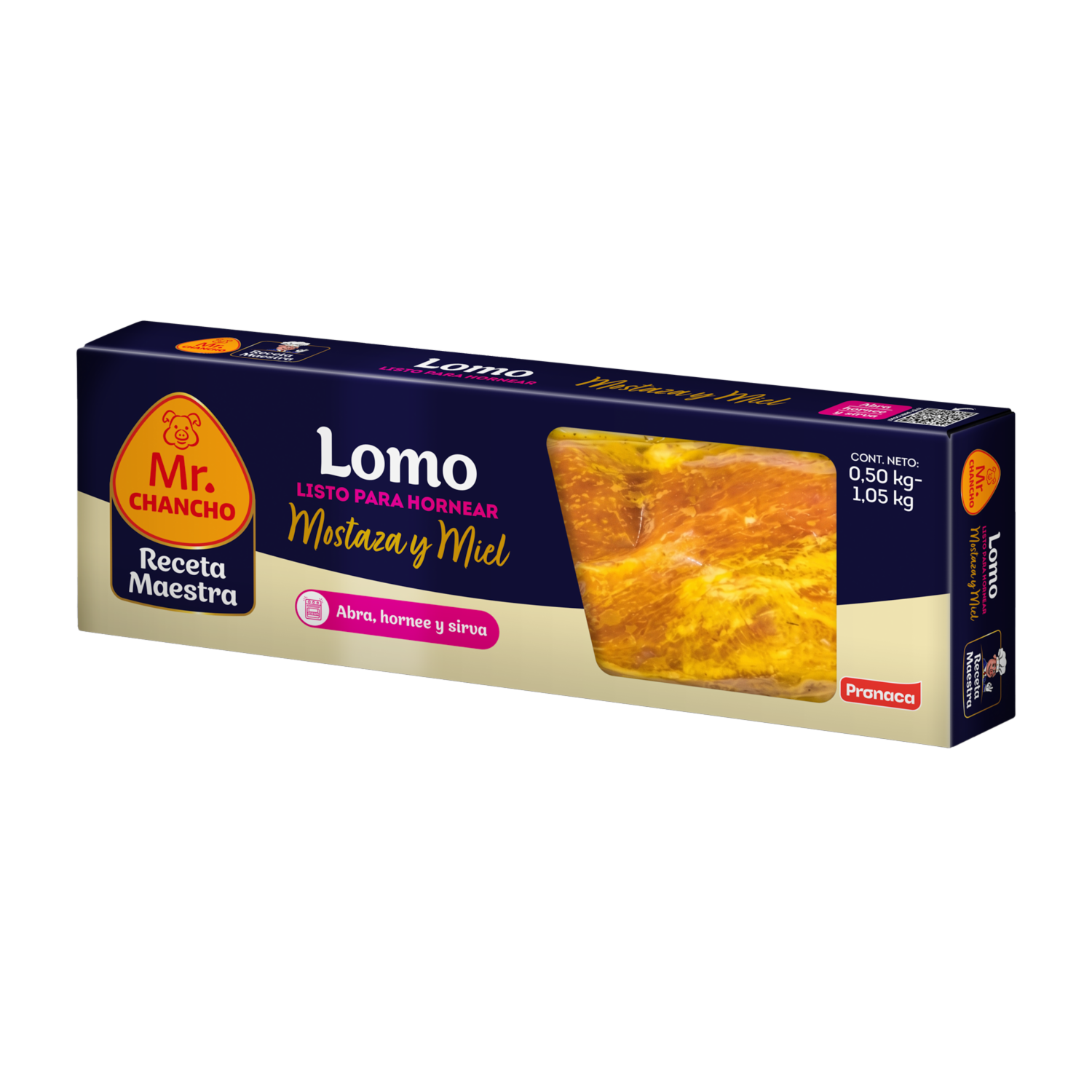 Lomo De Cerdo Listo Para Hornear Sabor Mostaza Miel MR. CHANCHO Al Peso