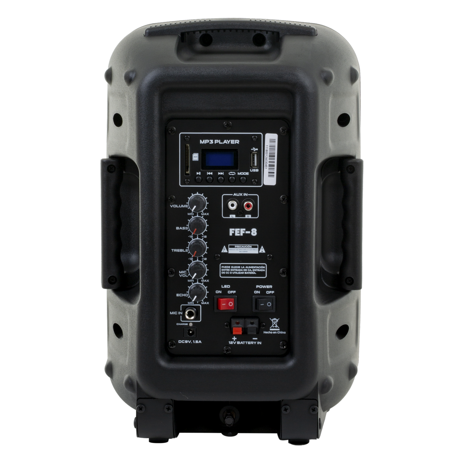Parlante Amplificado Activo De 8″Y 2 Vías FEF 10000 Watts