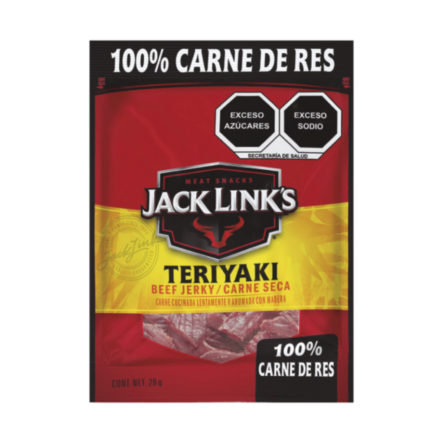Snack De Proteína Carne Ahumada Teriyaky JACK LINK’S 28 G