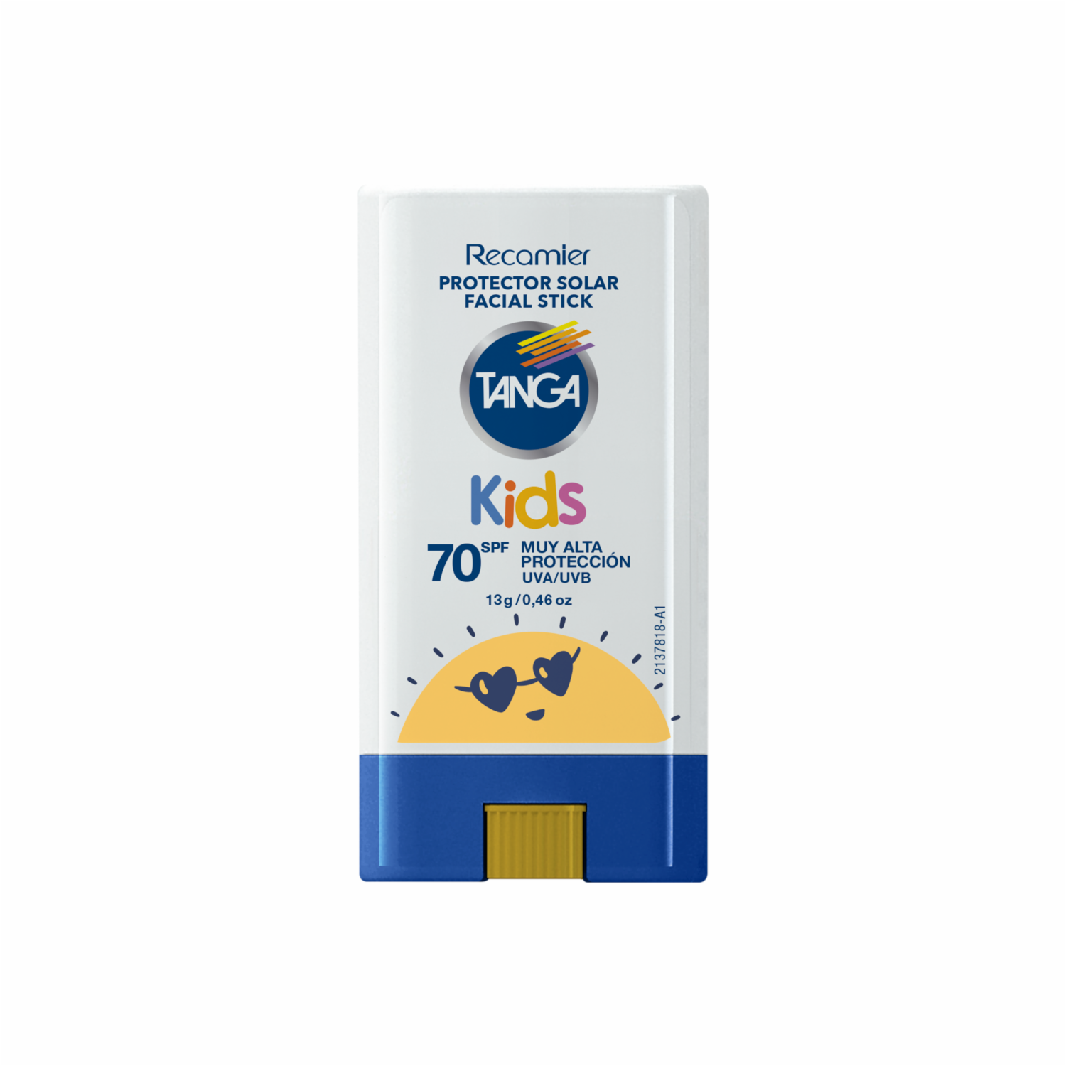 Protector Solar Facial En Barra Kids 70SPF TANGA 13 G