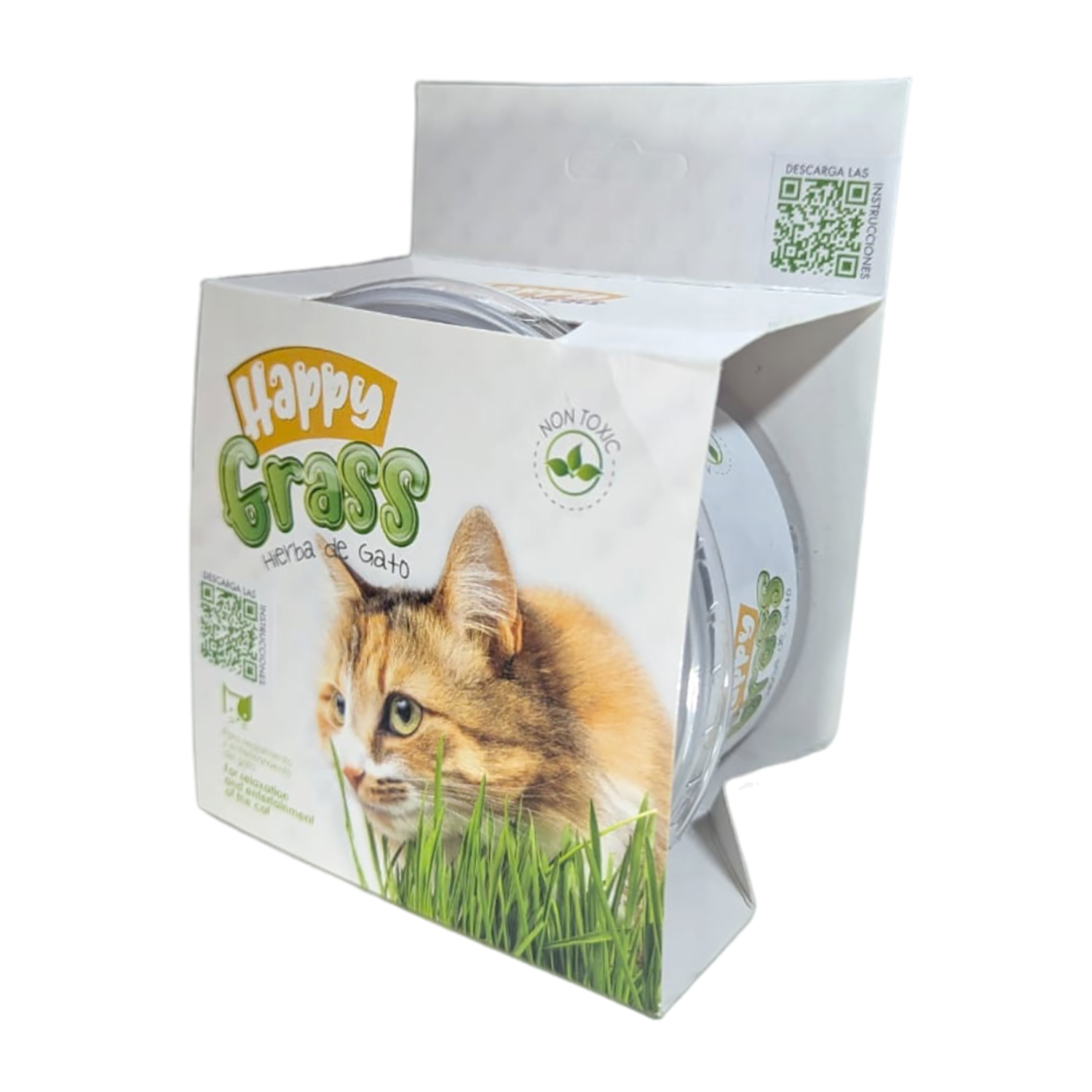 Hierba Gatera No Tóxica HAPPY GRASS 310 G