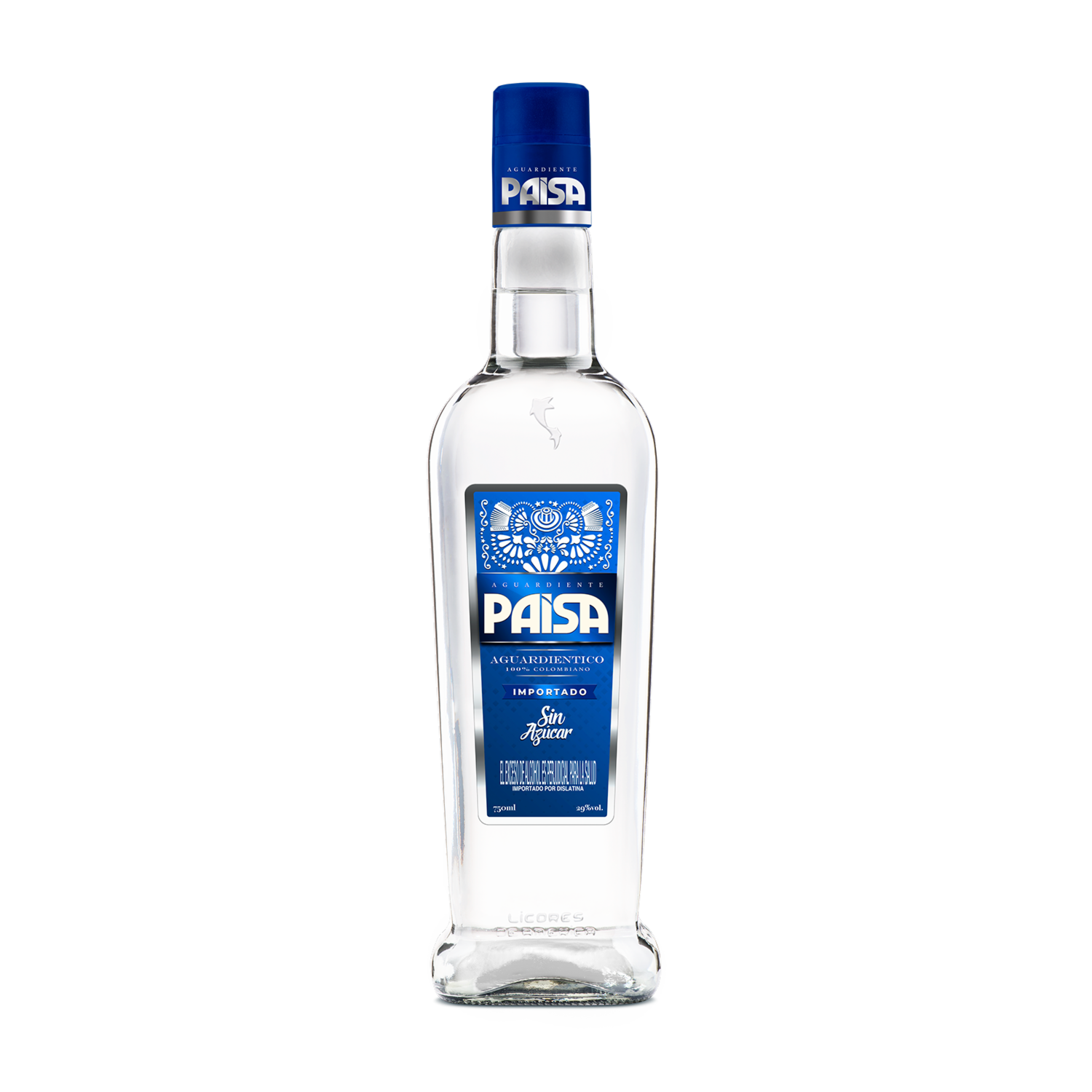 Aguardiente Anisado Sin Azúcar PAISA 750 Ml