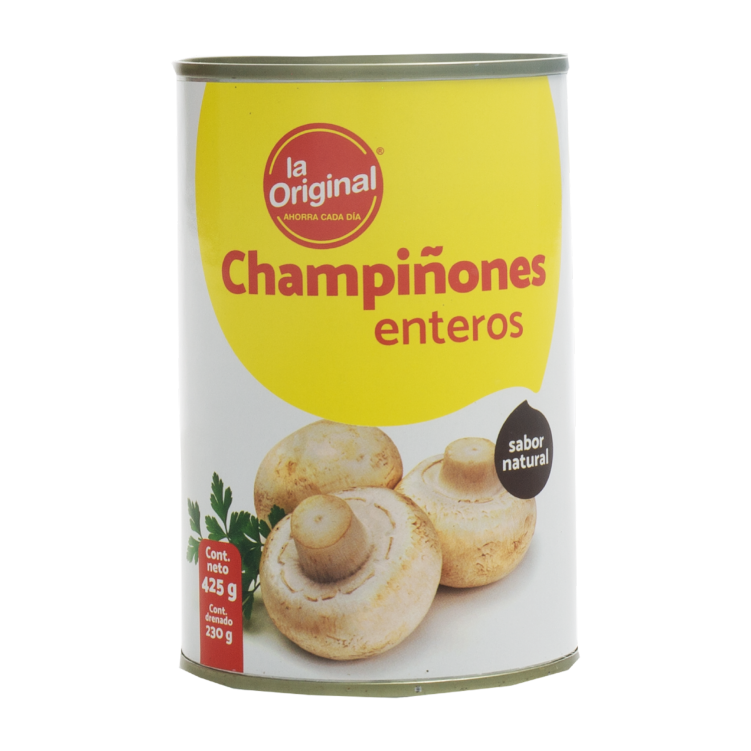 Champiñones Enteros En Conserva LA ORIGINAL 425 G