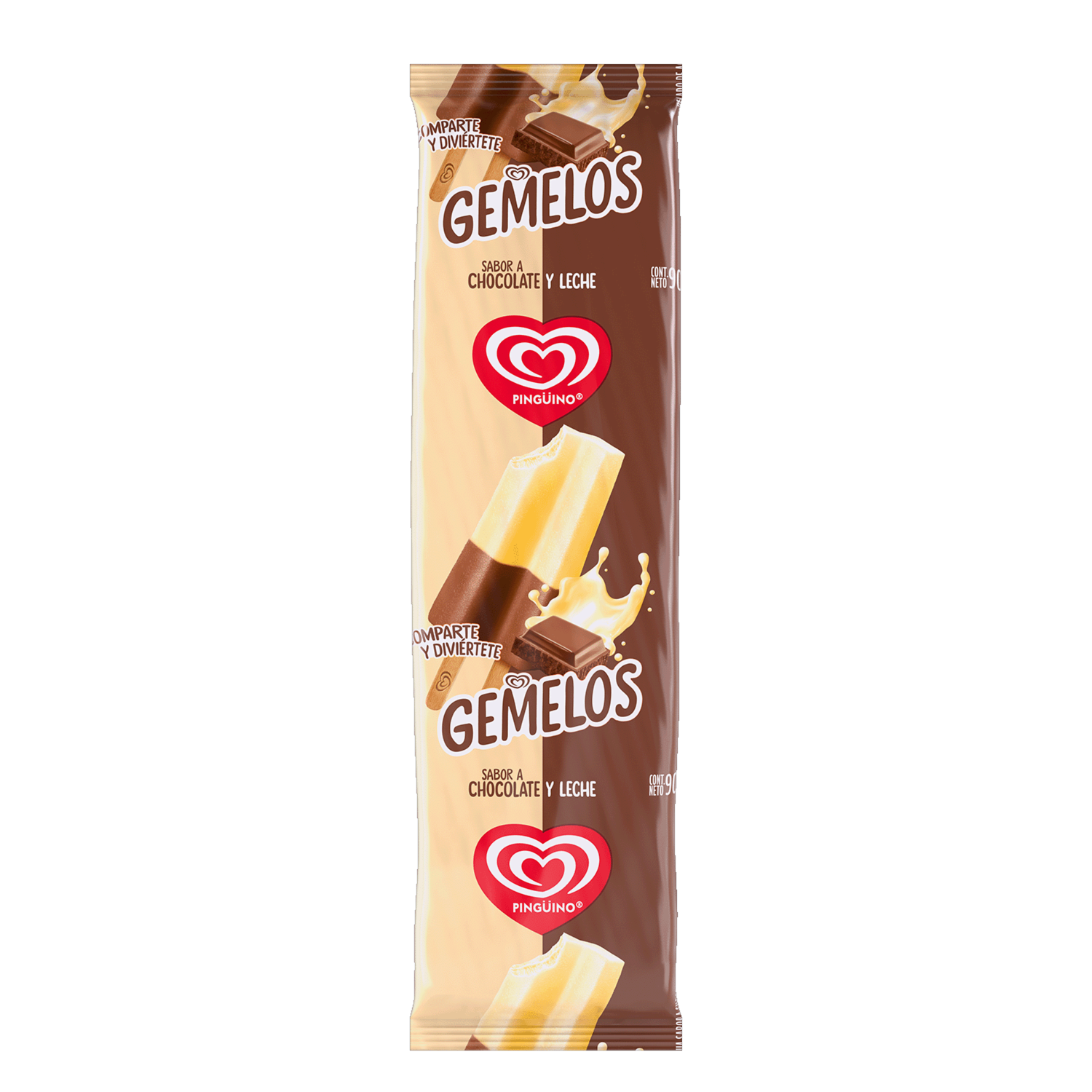 Helado Chocolate Leche PINGÜINO 90 ML
