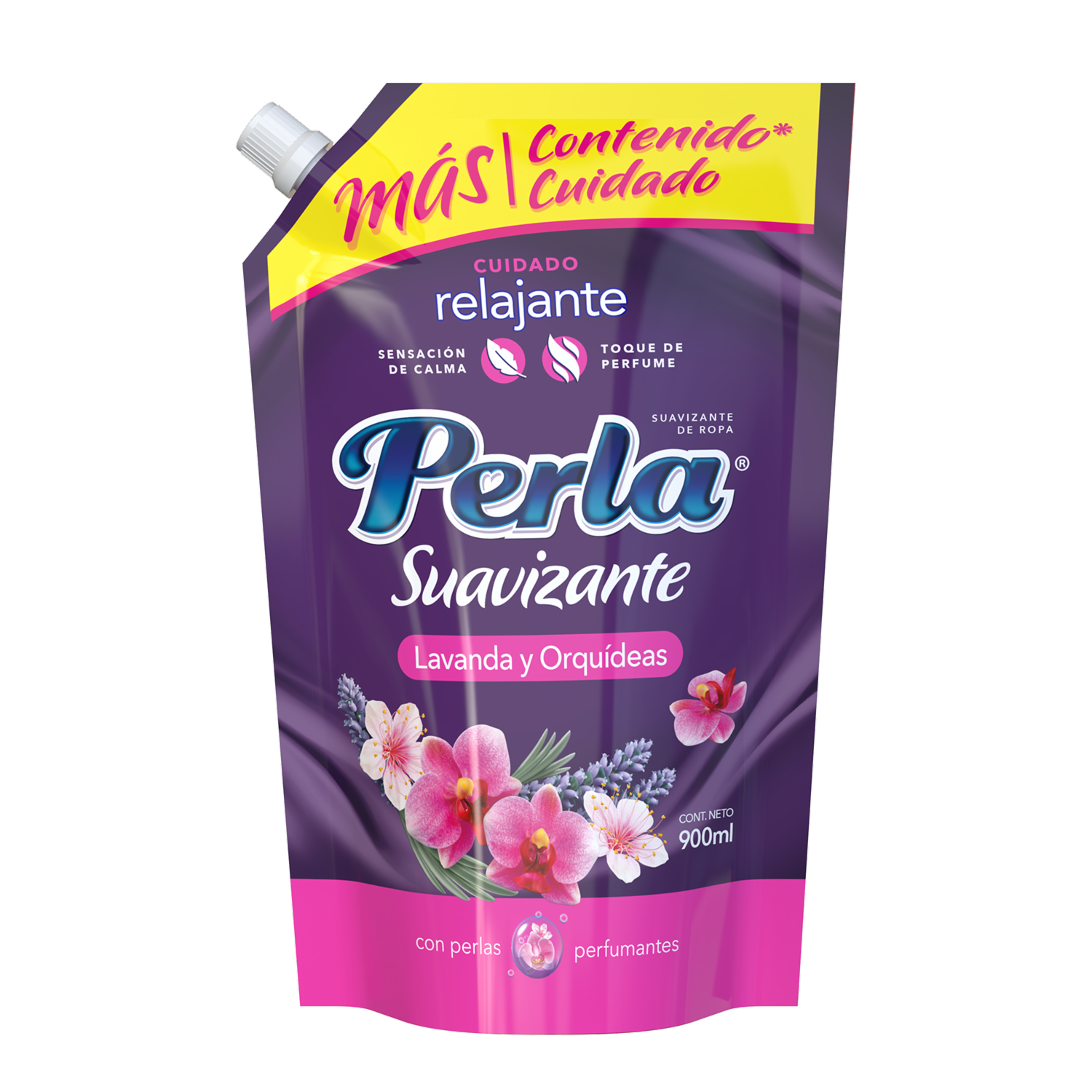 Suavizante De Ropa Lavanda Y Orquídeas PERLA 900 G
