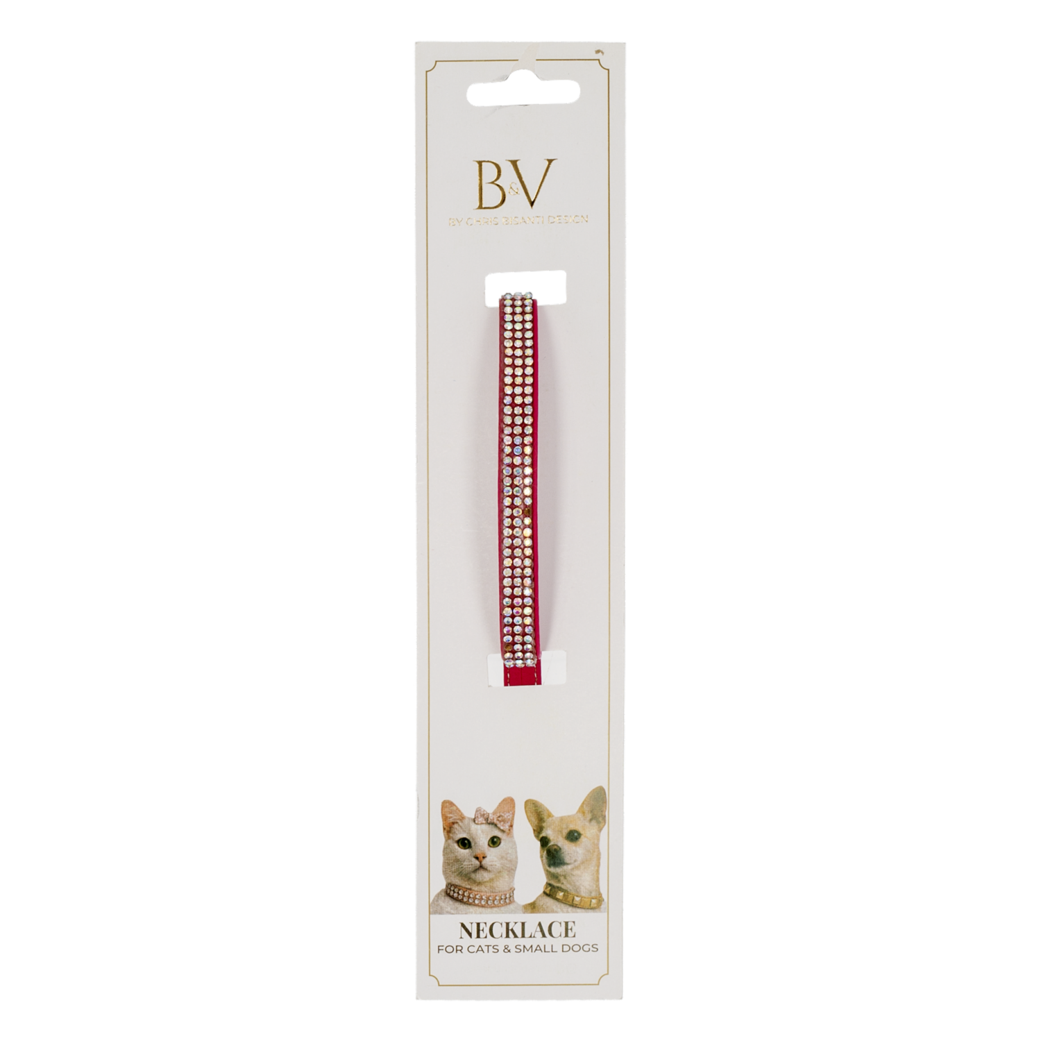 Collar Para Gato Fucsia Brillante B&V CHRIS BISANTI 20-25 Cm