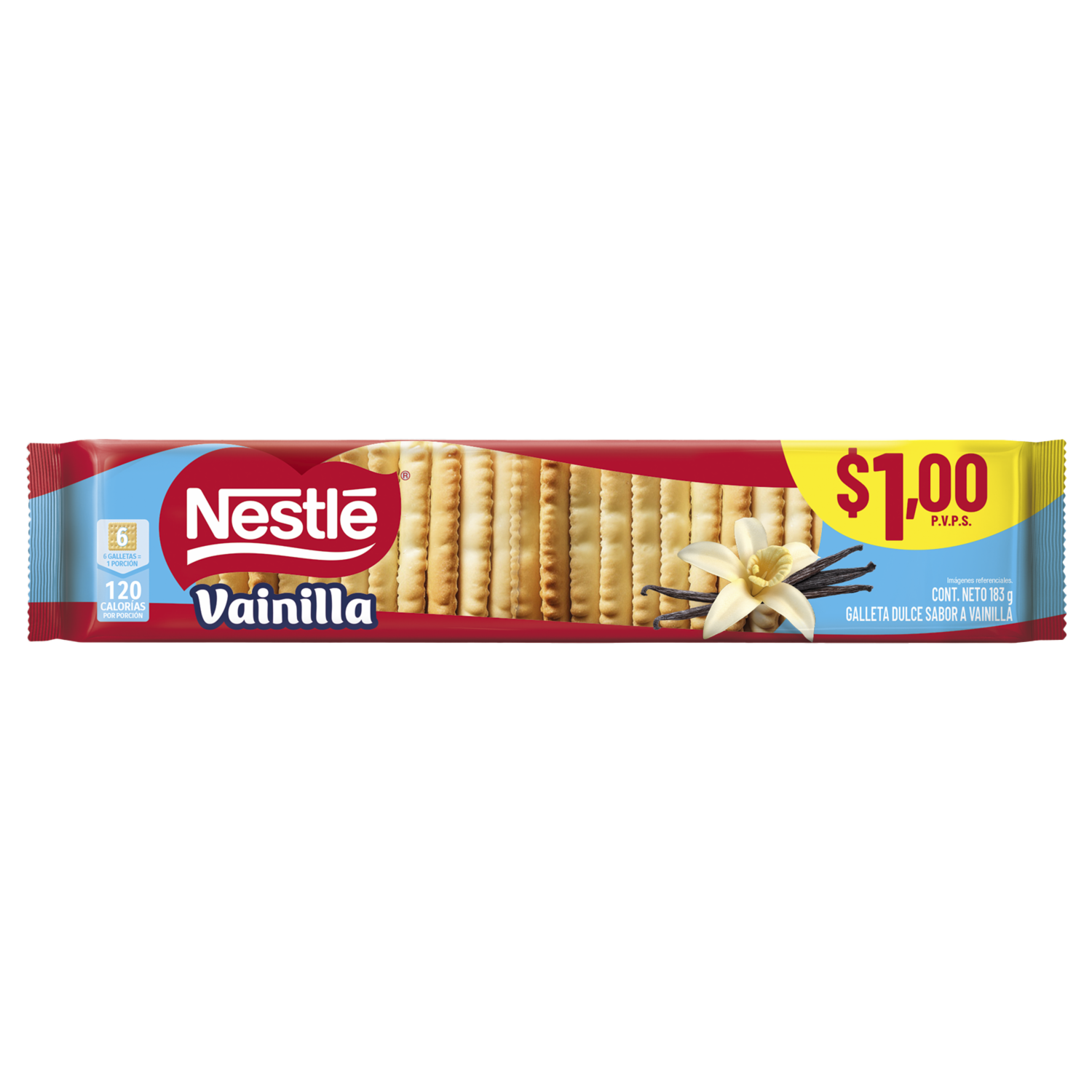 Galletas Dulces De Vainilla Clásicas NESTLÉ 183 G