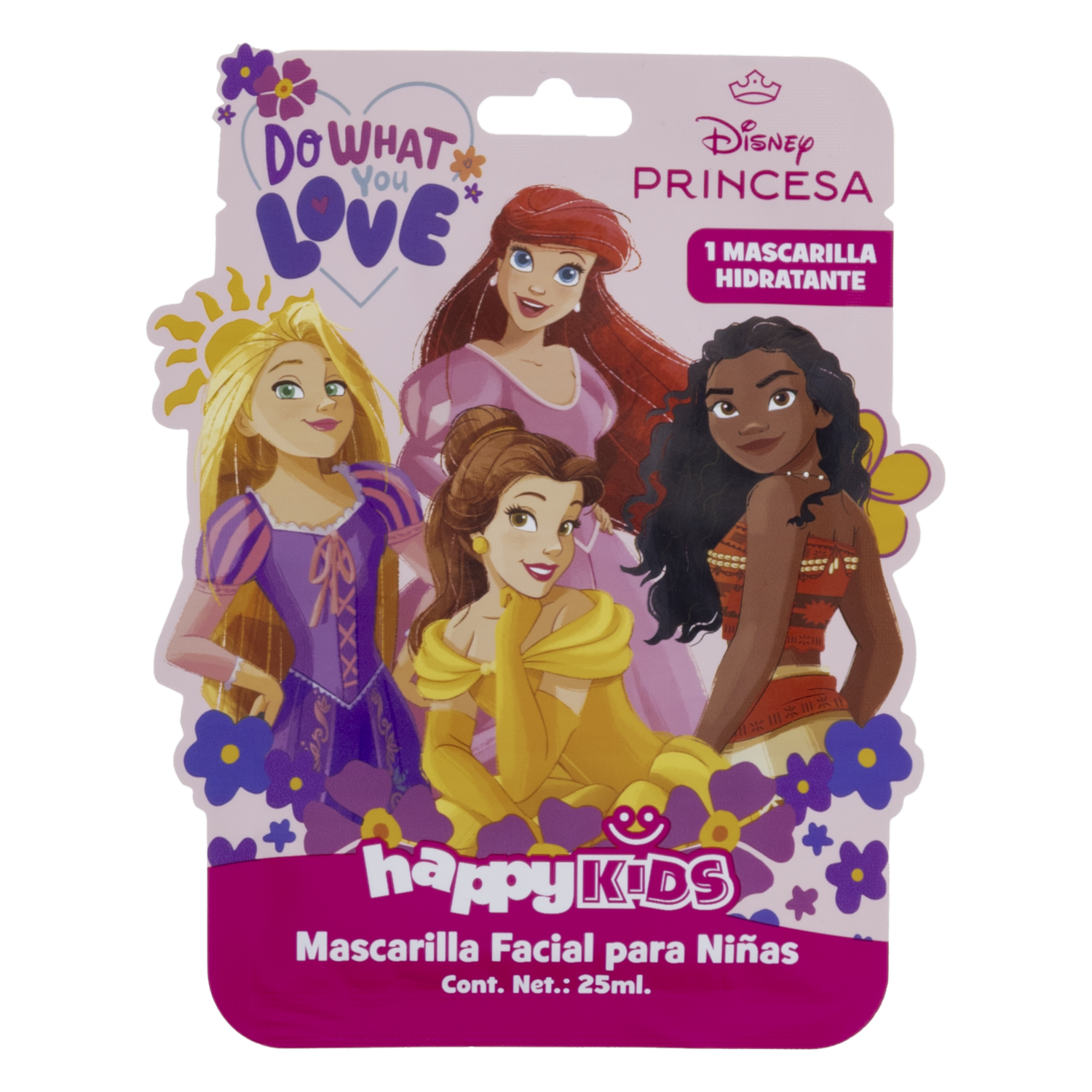 Mascarilla Facial Happykids Disney Princesas DISNEY Unidad