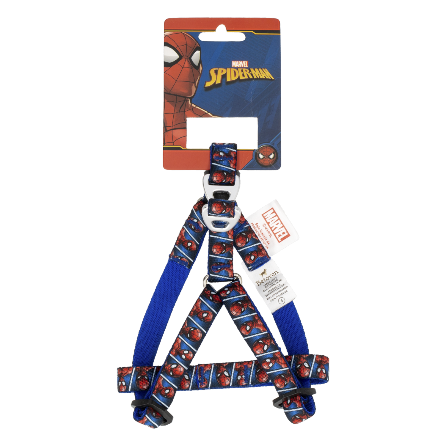 Arnés Para Perro Diseño Caras De Spiderman DISNEY 1,5 Cm
